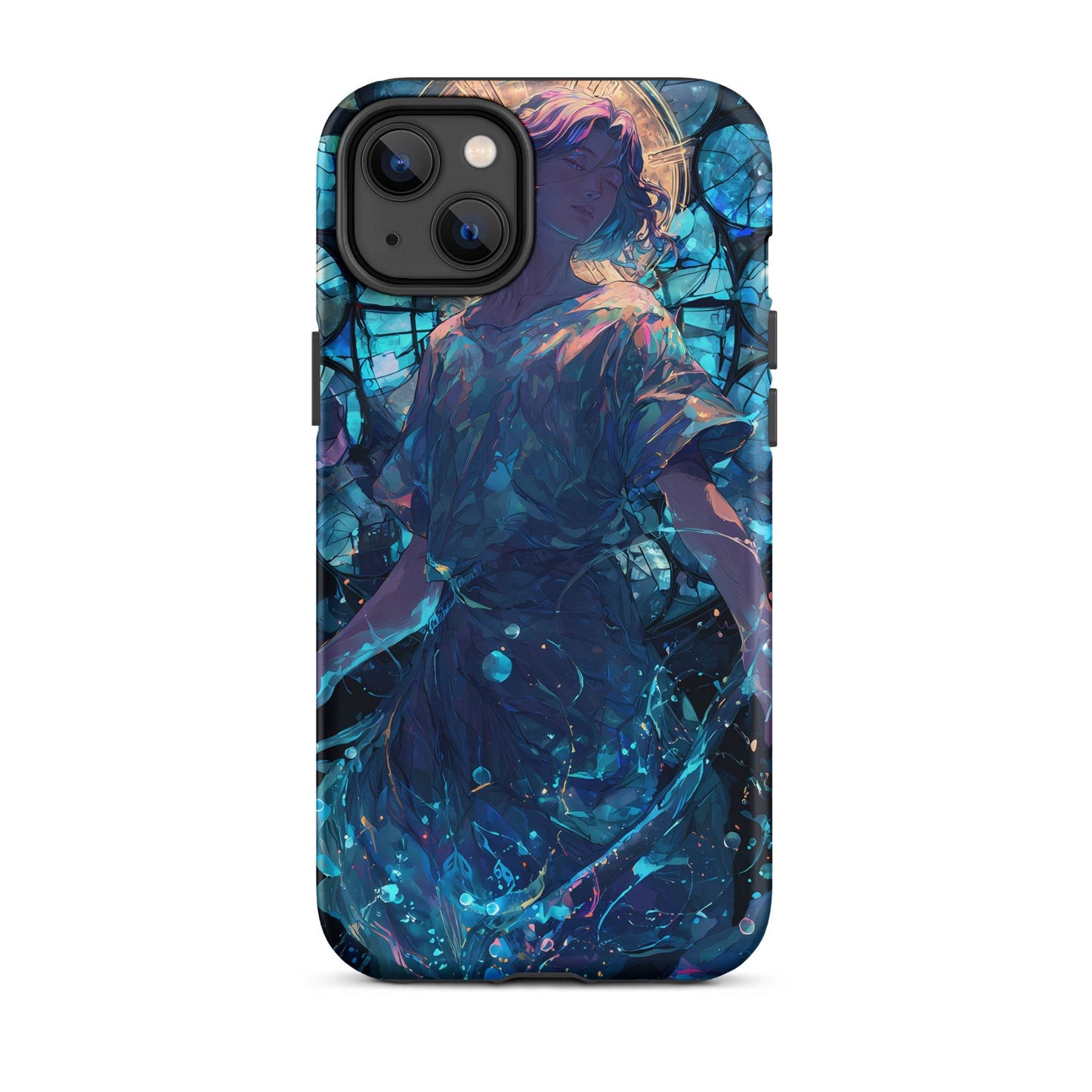 Aquarius Zodiac Sign Fan Art Tough Case for iPhone® - Chromavolt