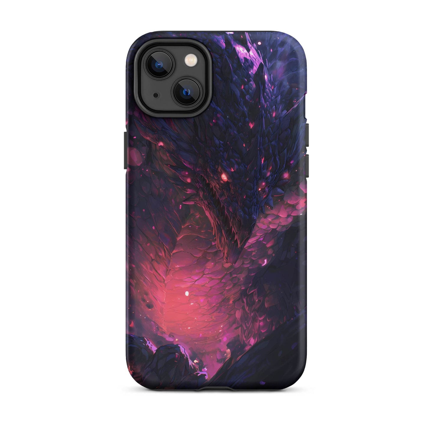 Darkness Dragon: The Void Warden Tough Case for iPhone® - Chromavolt