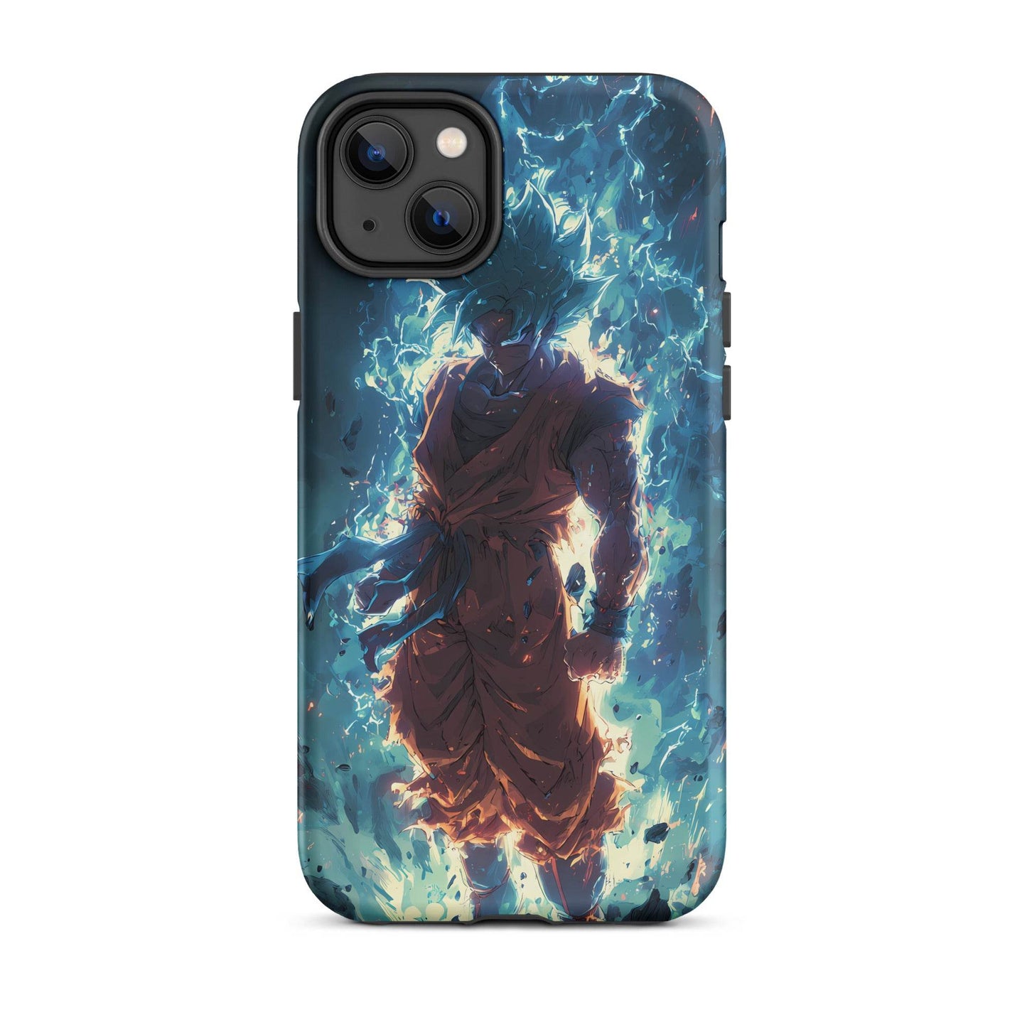 Super Saiyan Blue Goku, Dragon Ball Super Anime Fan Art Tough Case for iPhone® - Chromavolt