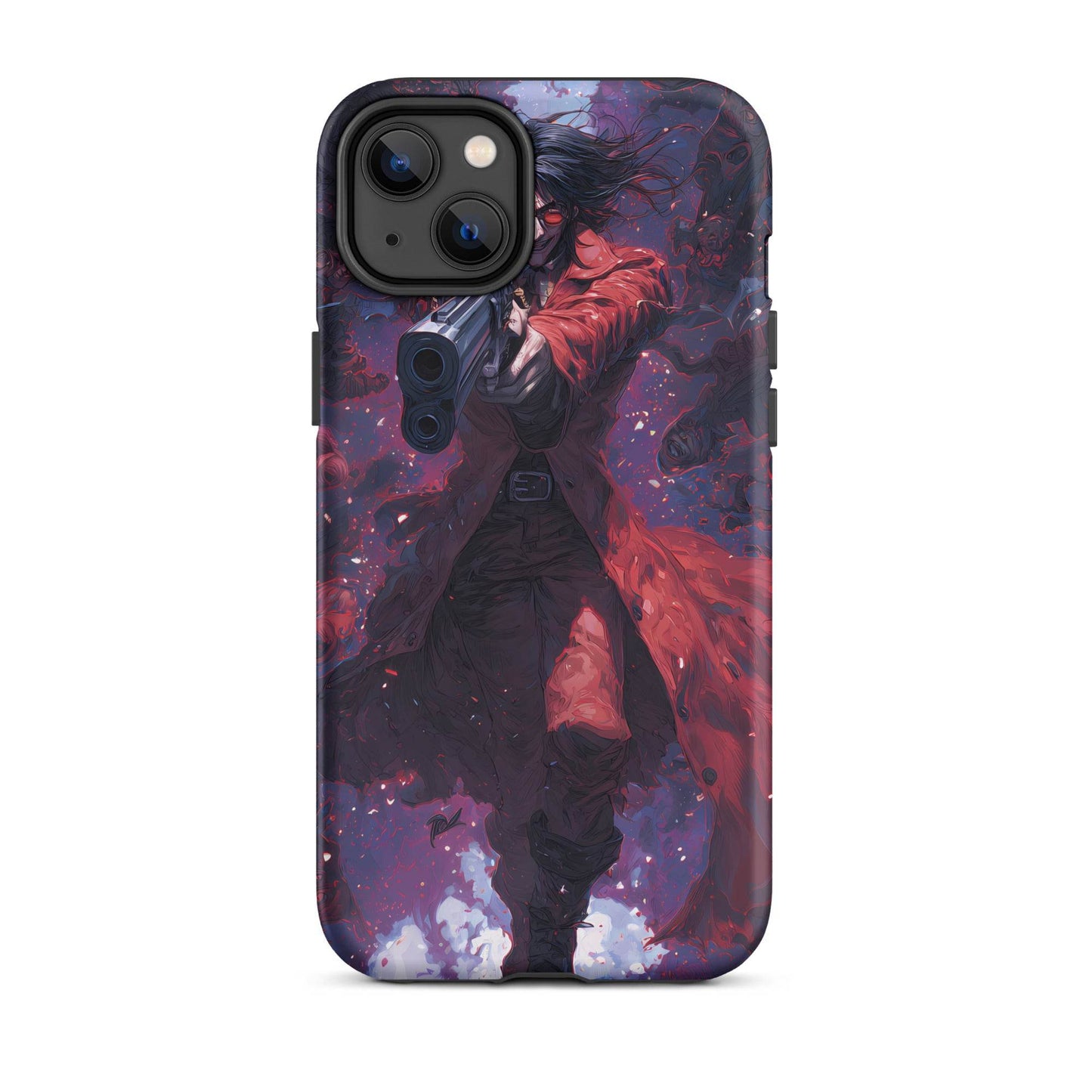 Alucard Hellsing Anime Fan Art Tough Case for iPhone® - Chromavolt