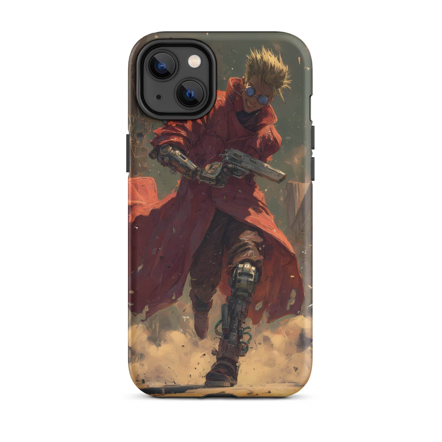 Vash the Stampede, Trigun Anime Fan Art Tough Case for iPhone® - Chromavolt