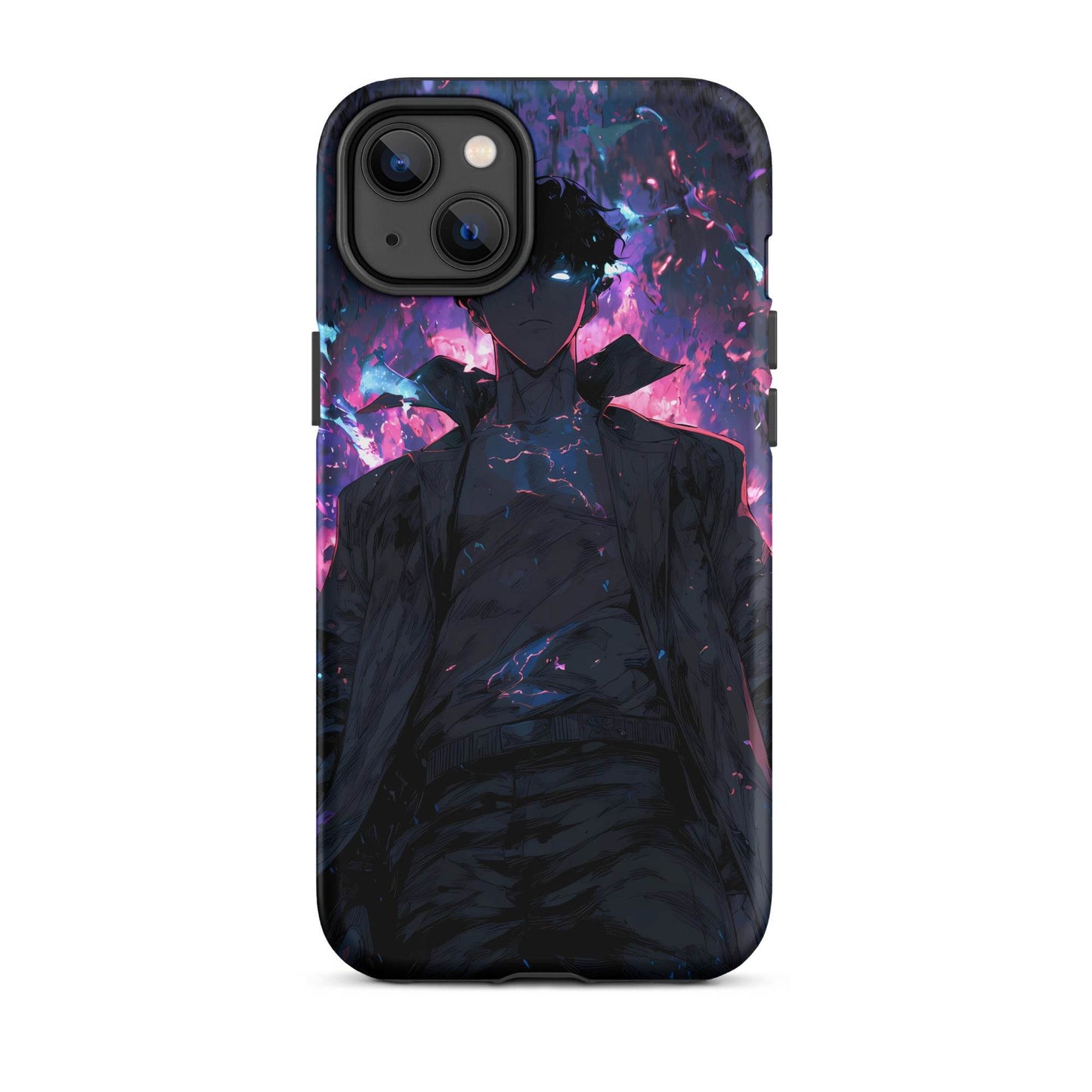 Solo Leveling Sung Jin Woo Anime Fan Art Tough Case for iPhone® - Chromavolt