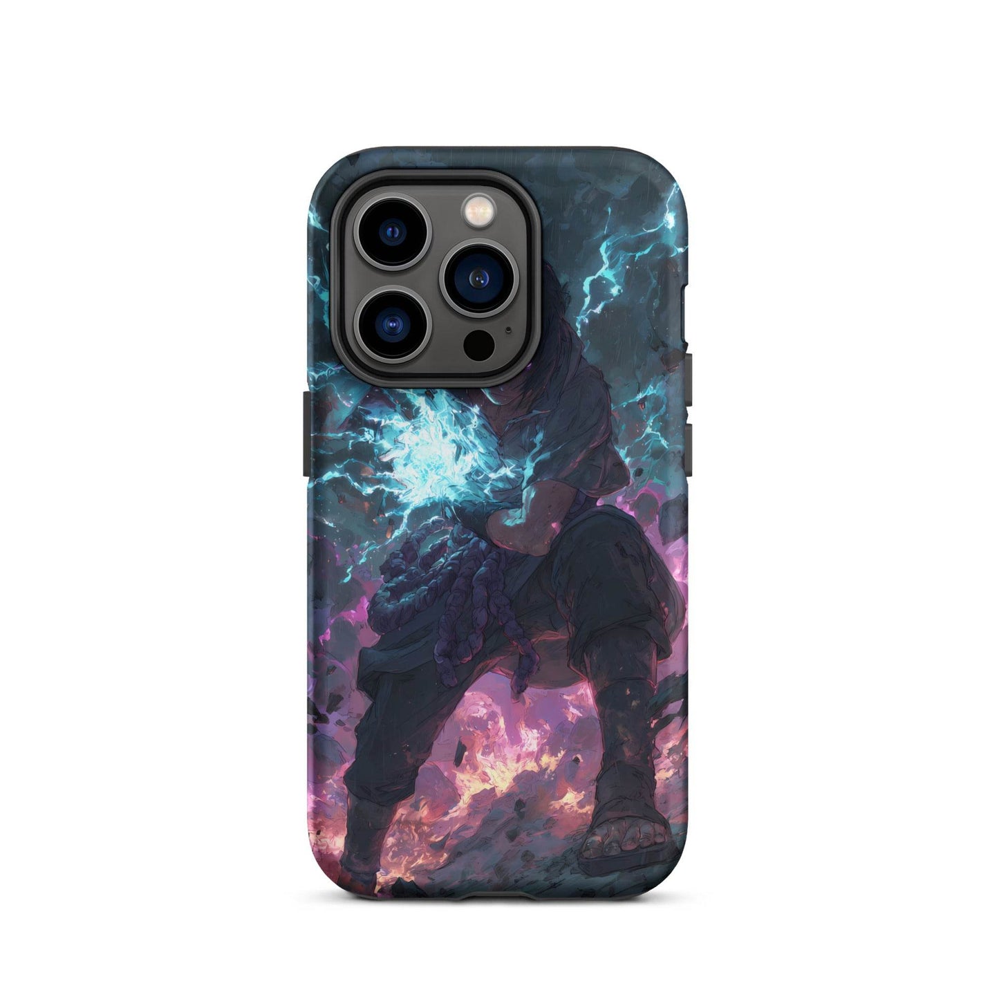 Sasuke Uchiha Chidori, Naruto Shippuden Tough Case for iPhone® - Chromavolt
