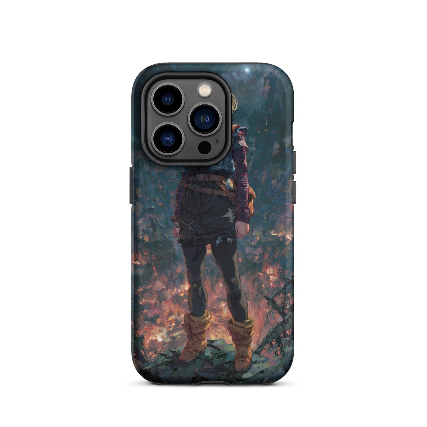 Android 18 Dragon Ball Z Anime Tough Case for iPhone® - Chromavolt