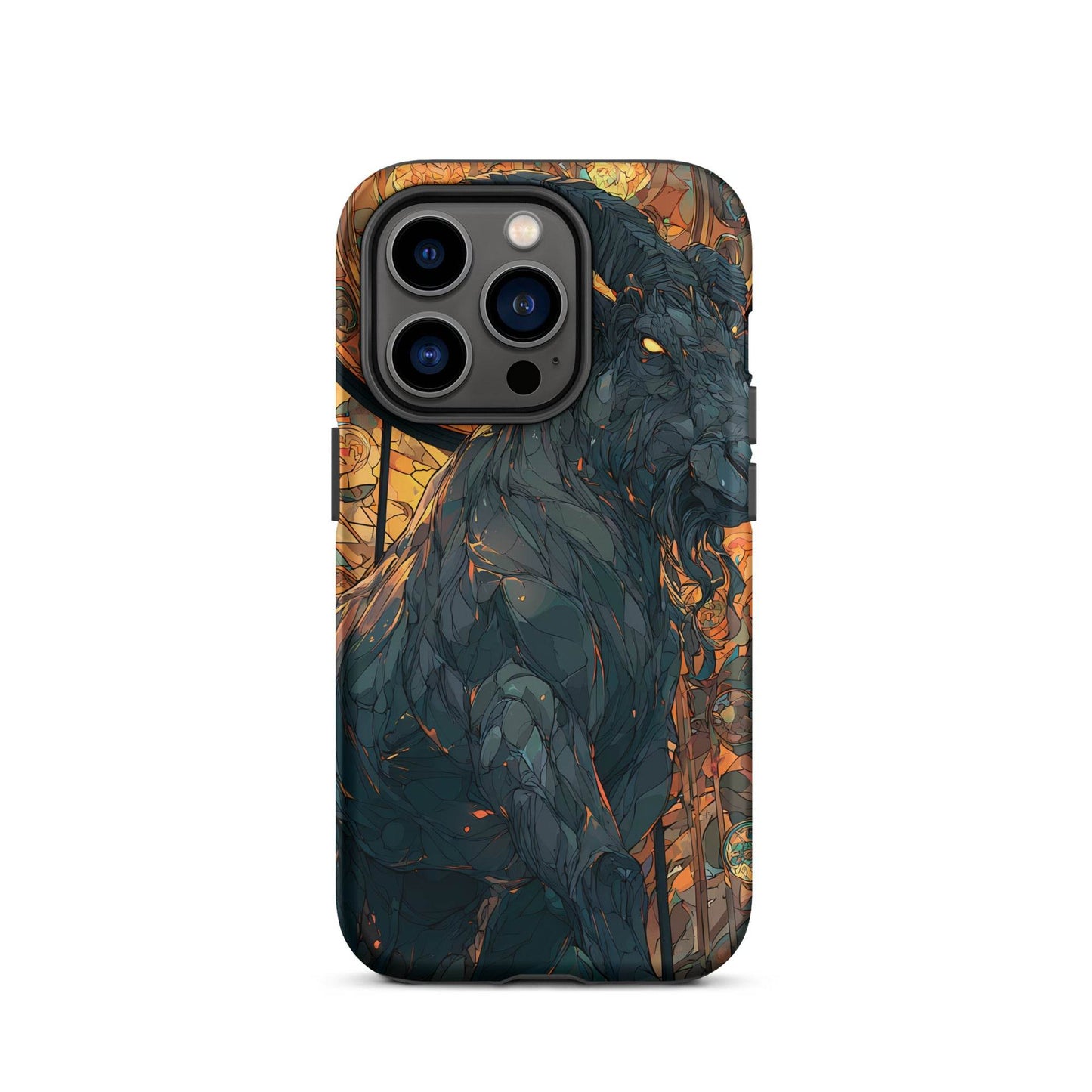 Capricorn Zodiac Sign Fan Art Tough Case for iPhone® - Chromavolt