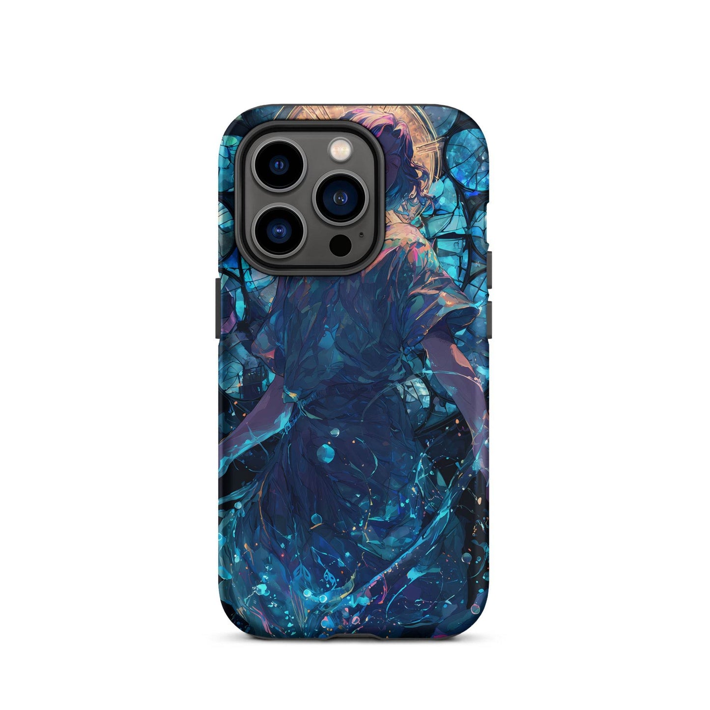 Aquarius Zodiac Sign Fan Art Tough Case for iPhone® - Chromavolt