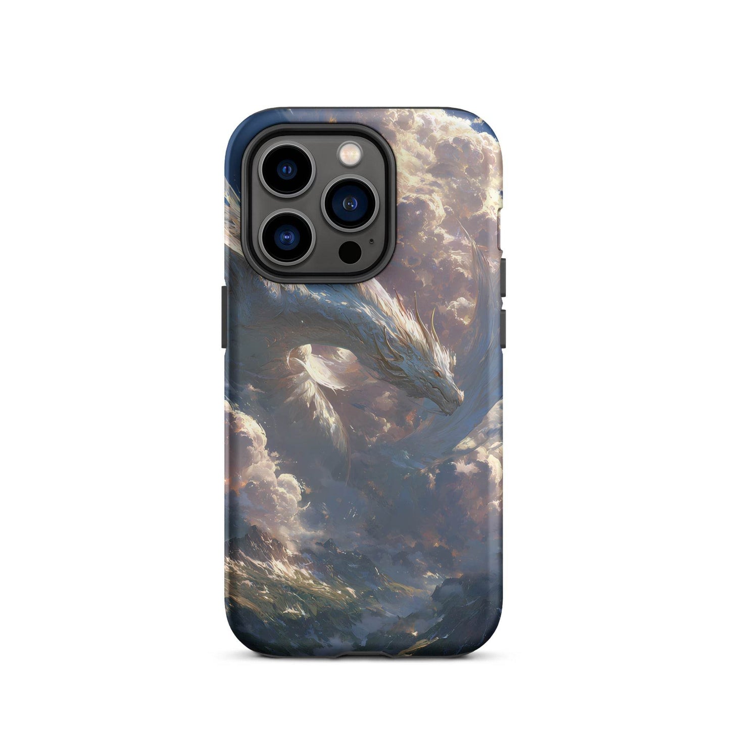 Wind Dragon: The Sky Dancer Fantasy Art Tough Case for iPhone® - Chromavolt