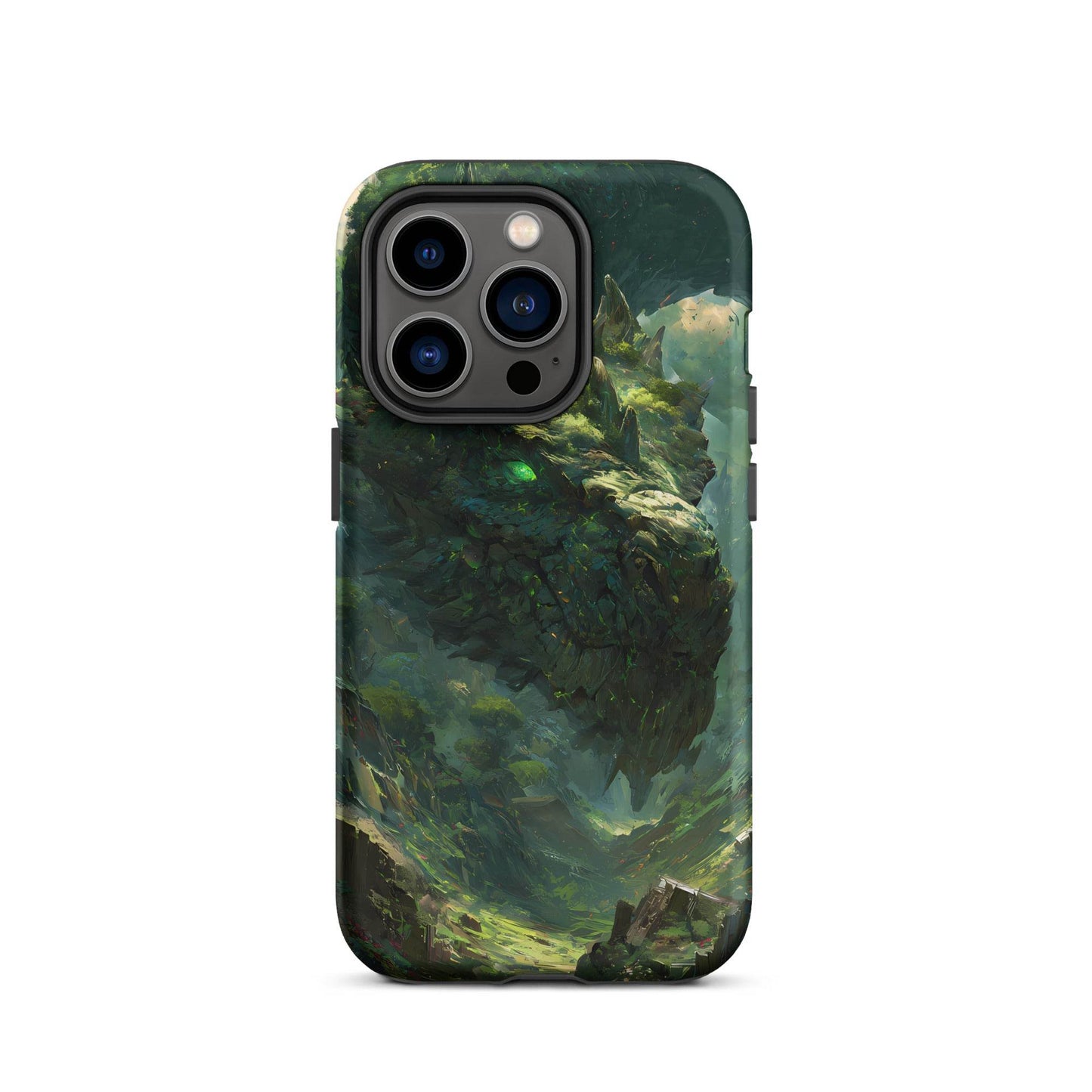 Earth Dragon: The Living Mountain Tough Case for iPhone® - Chromavolt