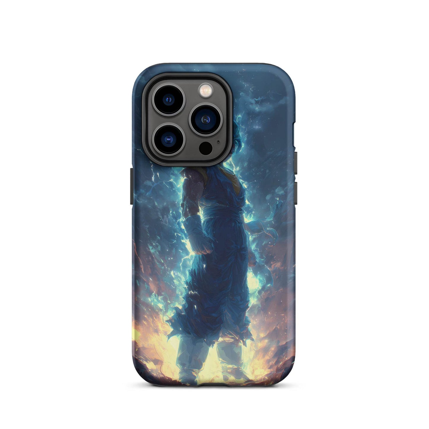 Super Saiyan Blue Vegito, Dragon Ball Super Anime Fan Art Tough Case for iPhone® - Chromavolt