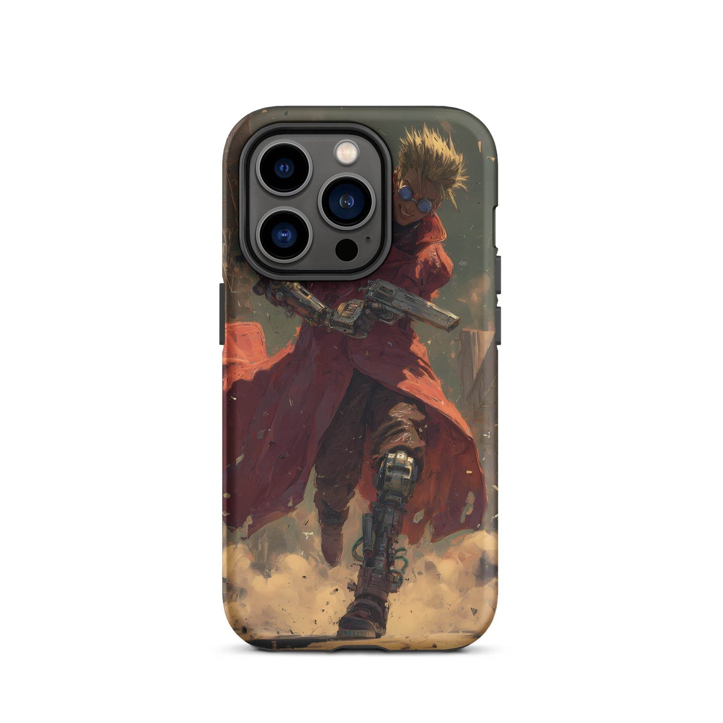 Vash the Stampede, Trigun Anime Fan Art Tough Case for iPhone® - Chromavolt