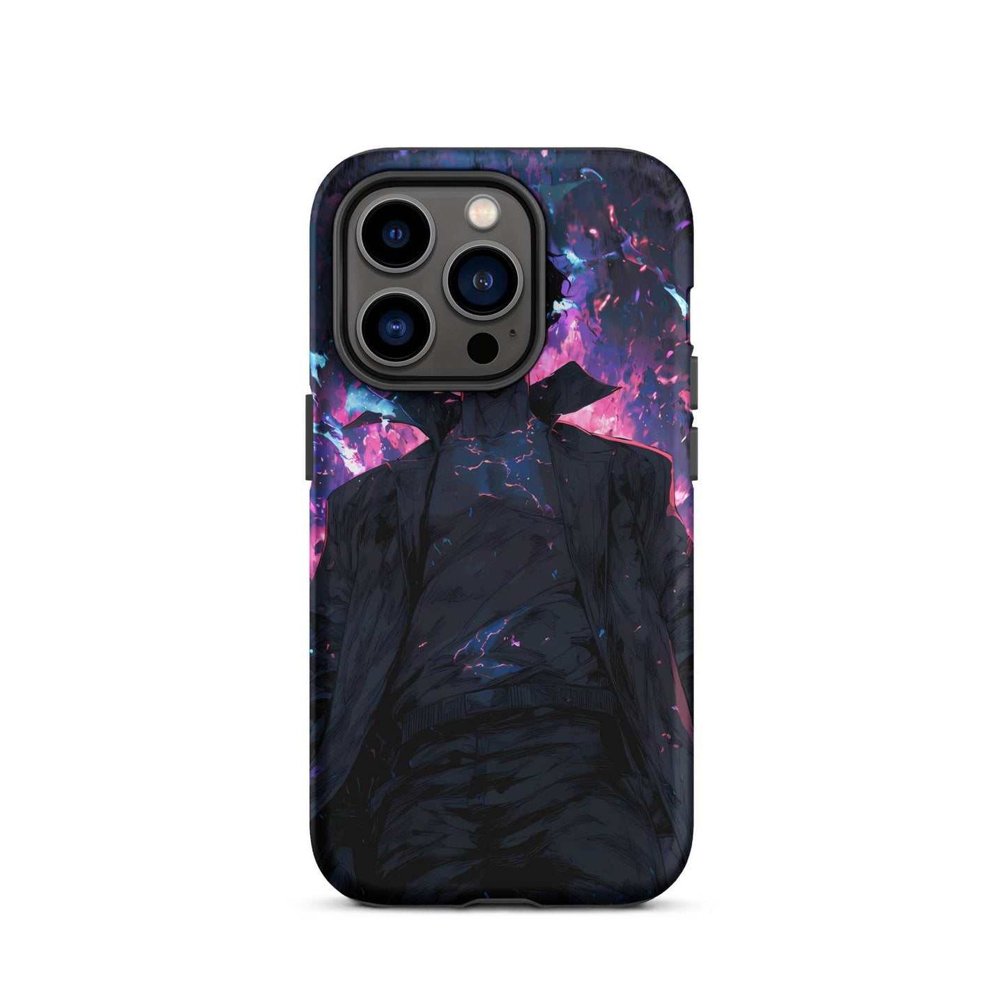 Solo Leveling Sung Jin Woo Anime Fan Art Tough Case for iPhone® - Chromavolt