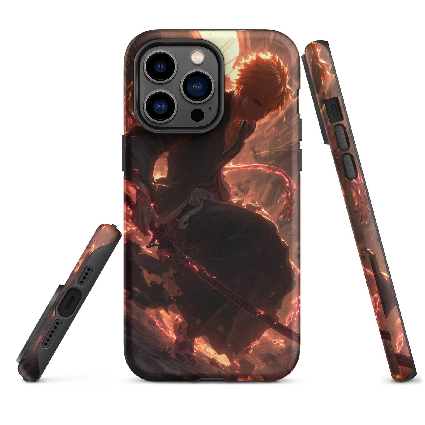 Ichigo Kurosaki, Bleach Thousand Year Anime Tough Case for iPhone® - Chromavolt