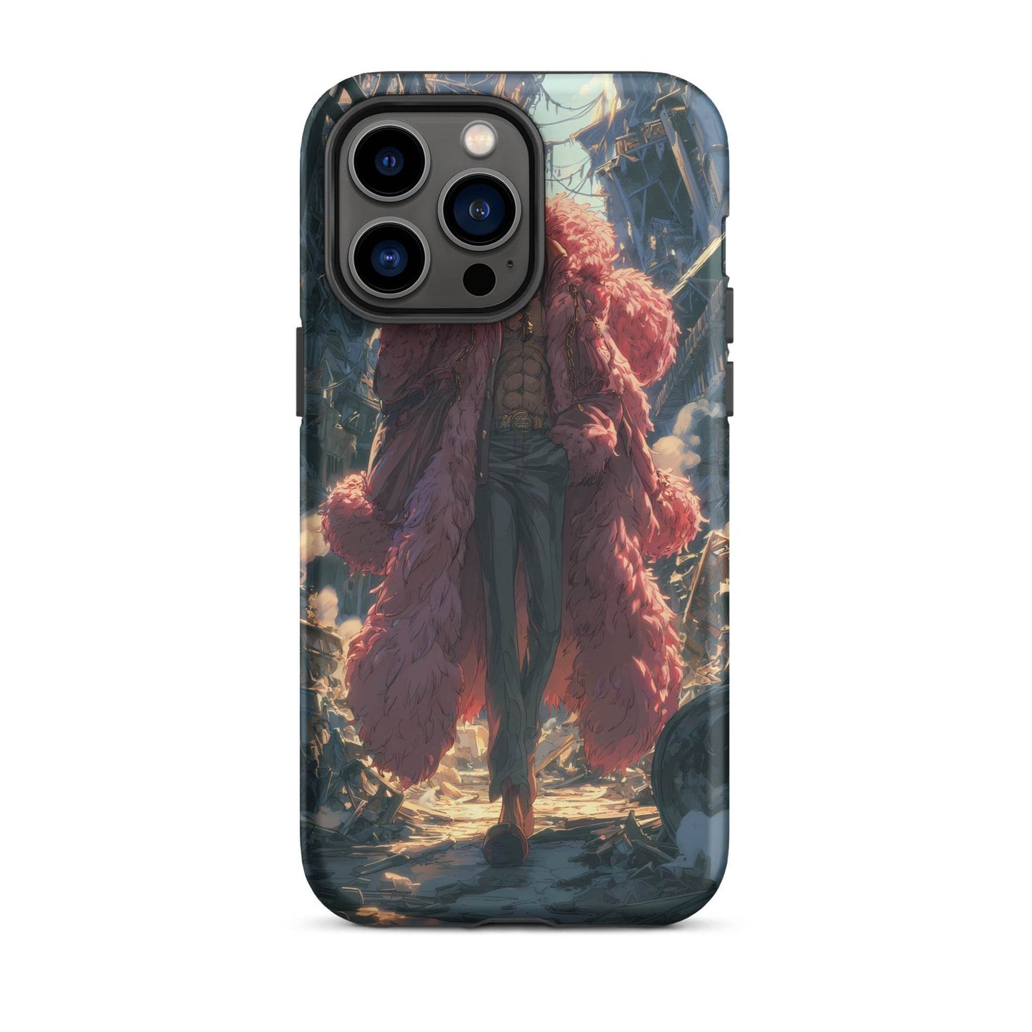 Donquixote Doflamingo King of Dressrosa, One Piece Anime Tough Case for iPhone® - Chromavolt