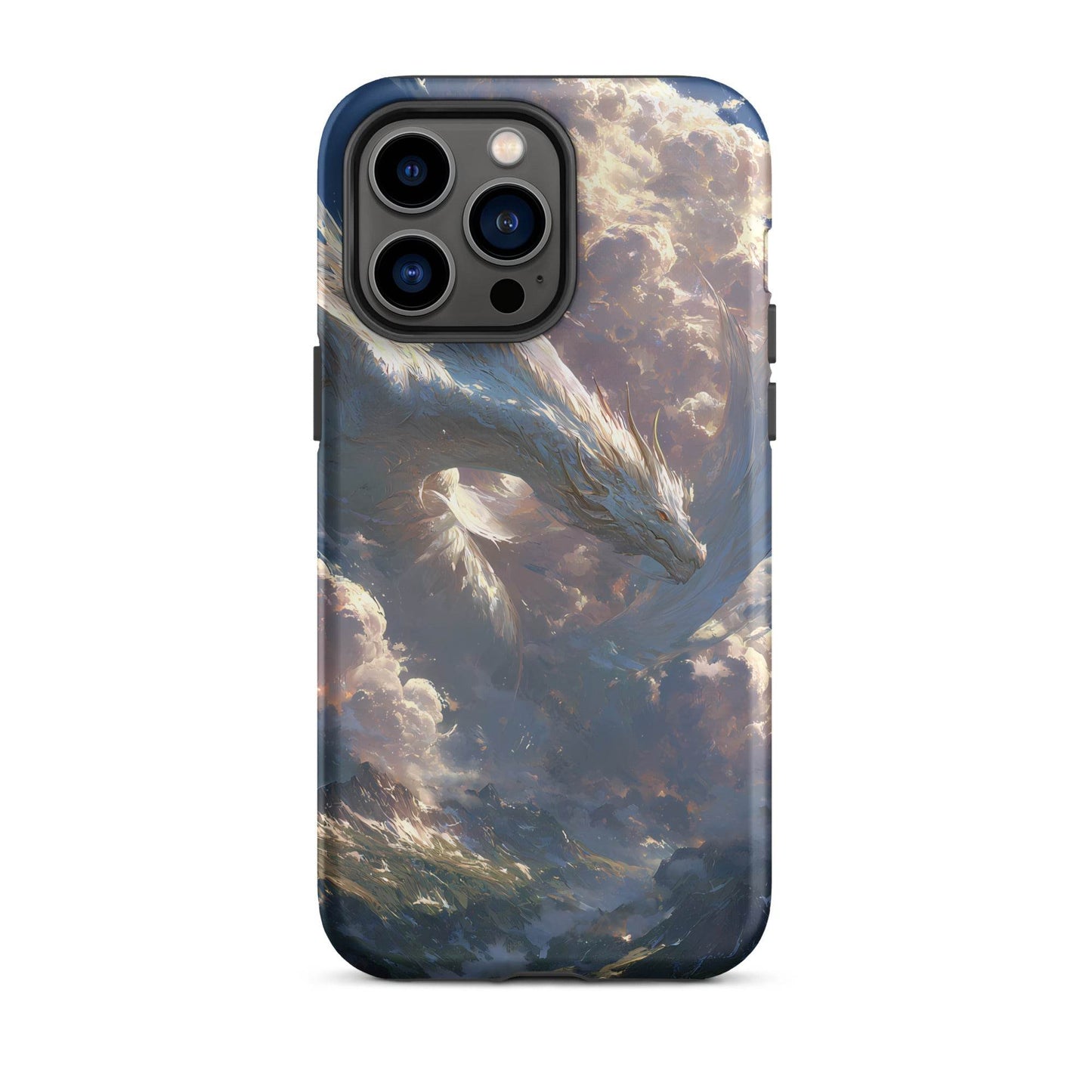 Wind Dragon: The Sky Dancer Fantasy Art Tough Case for iPhone® - Chromavolt