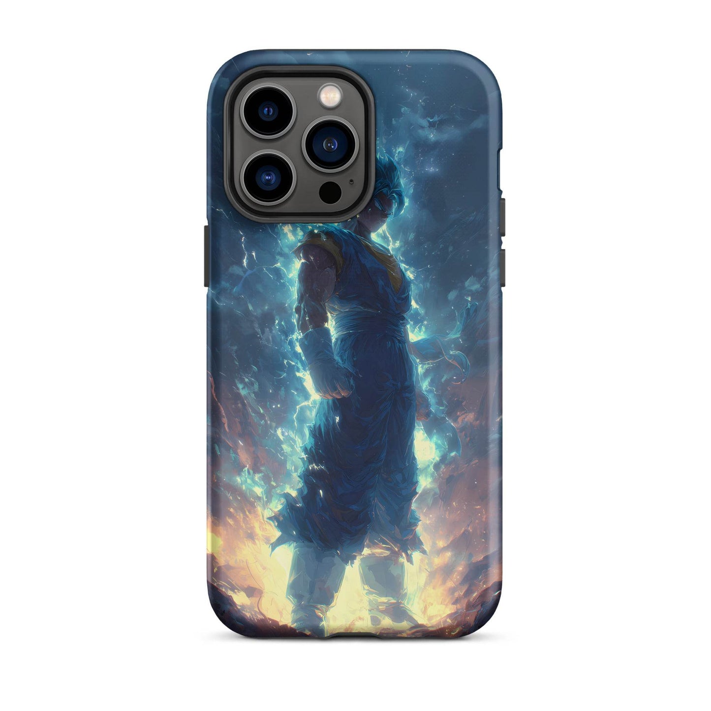 Super Saiyan Blue Vegito, Dragon Ball Super Anime Fan Art Tough Case for iPhone® - Chromavolt