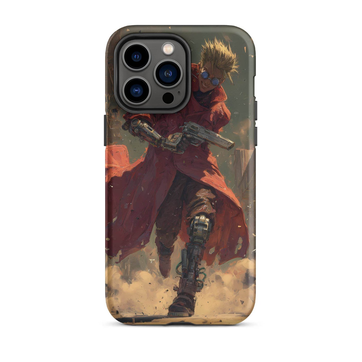 Vash the Stampede, Trigun Anime Fan Art Tough Case for iPhone® - Chromavolt
