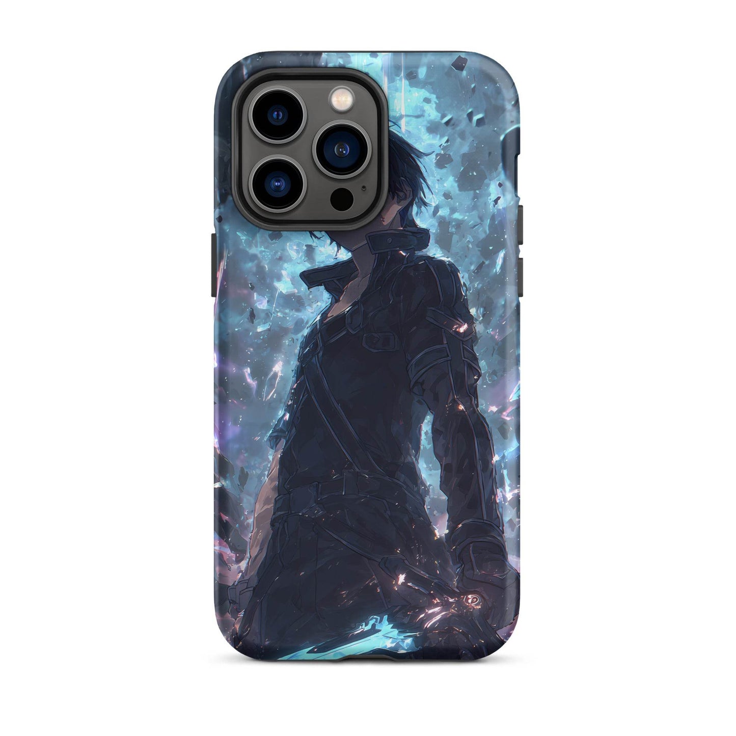 Kirito Kirigaya Sword Art Online Anime Fan Art Tough Case for iPhone® - Chromavolt