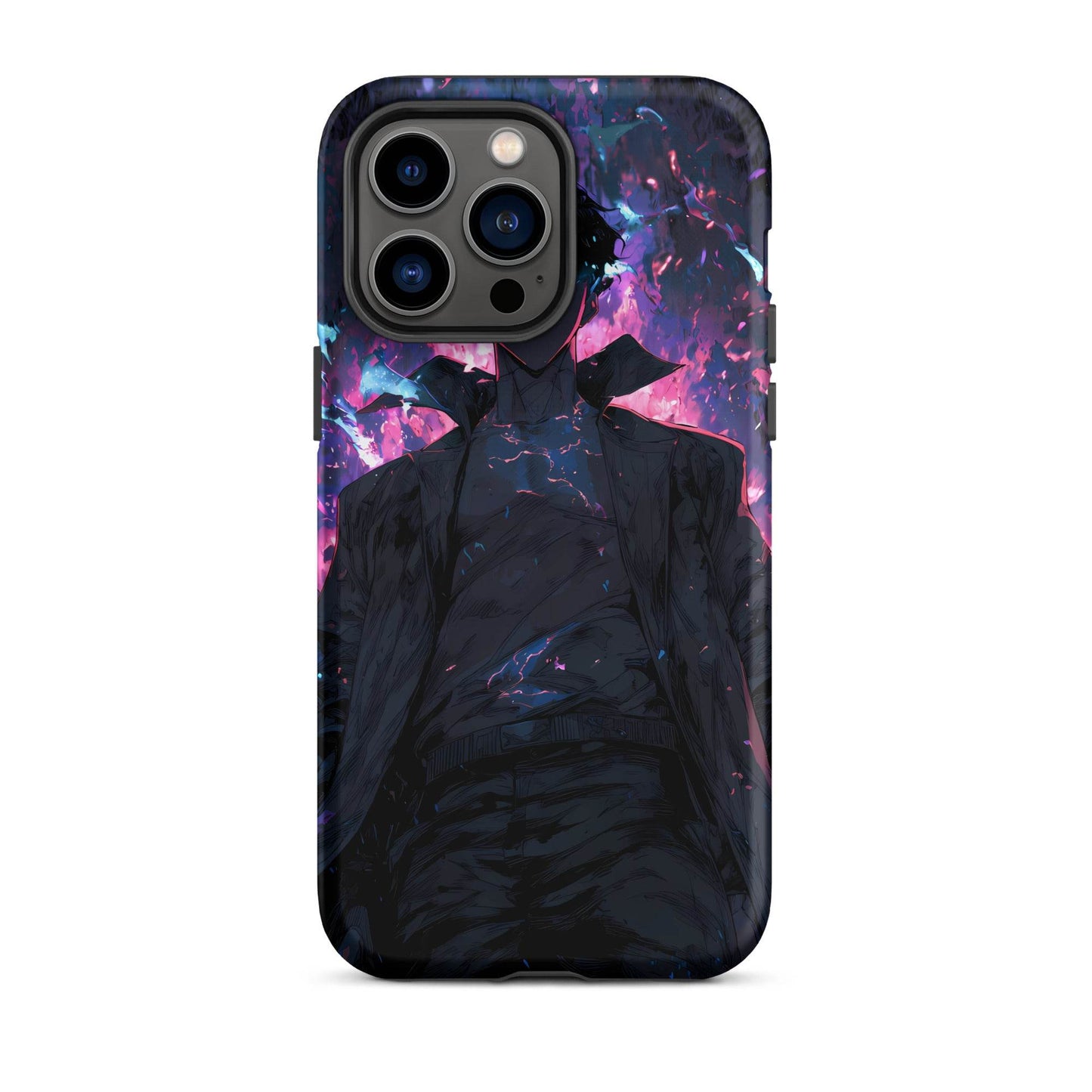 Solo Leveling Sung Jin Woo Anime Fan Art Tough Case for iPhone® - Chromavolt