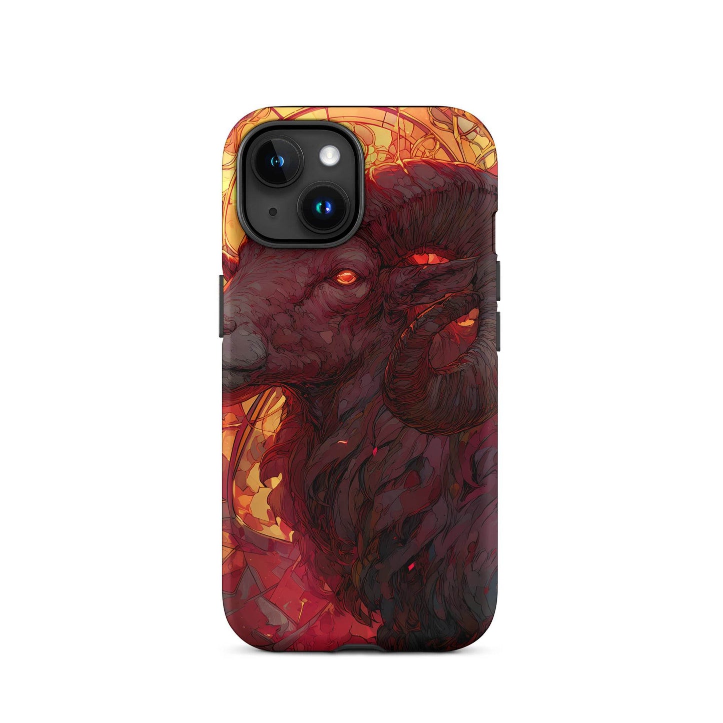 Aries Zodiac Sign Fan Art Tough Case for iPhone® - Chromavolt