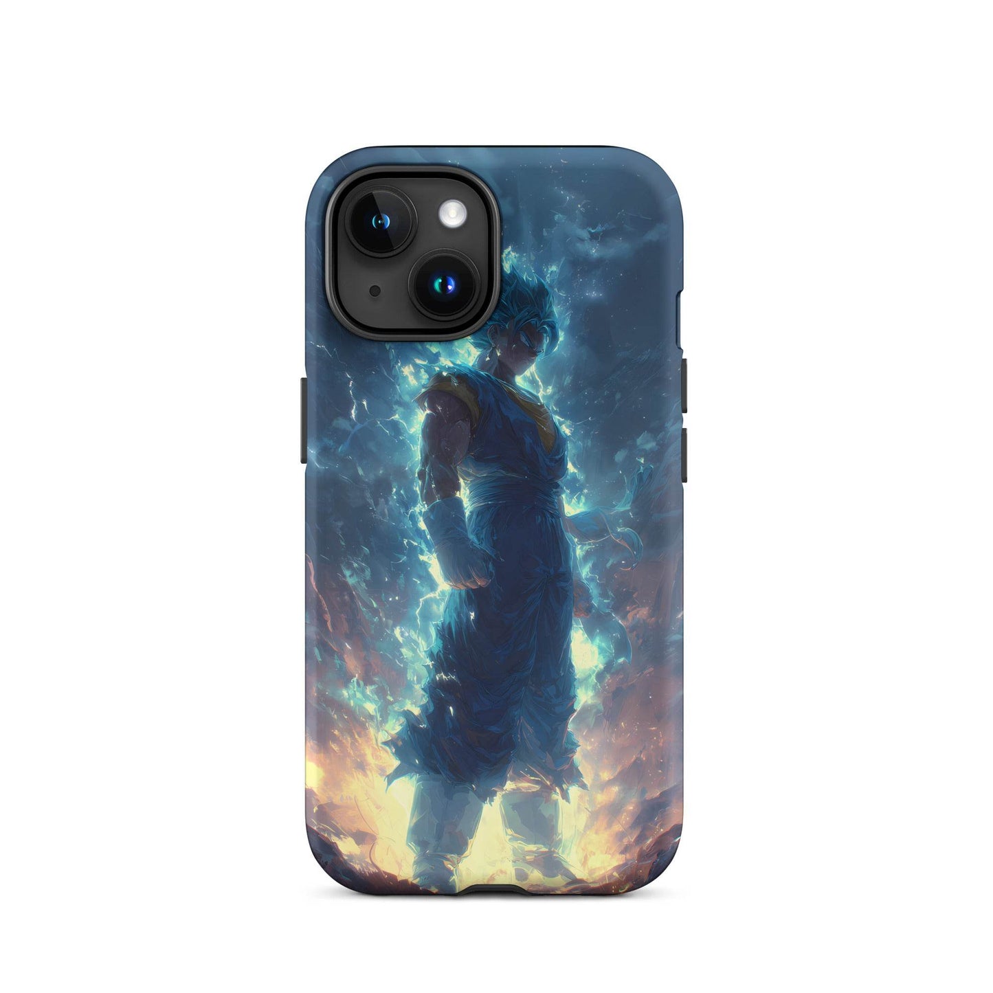 Super Saiyan Blue Vegito, Dragon Ball Super Anime Fan Art Tough Case for iPhone® - Chromavolt