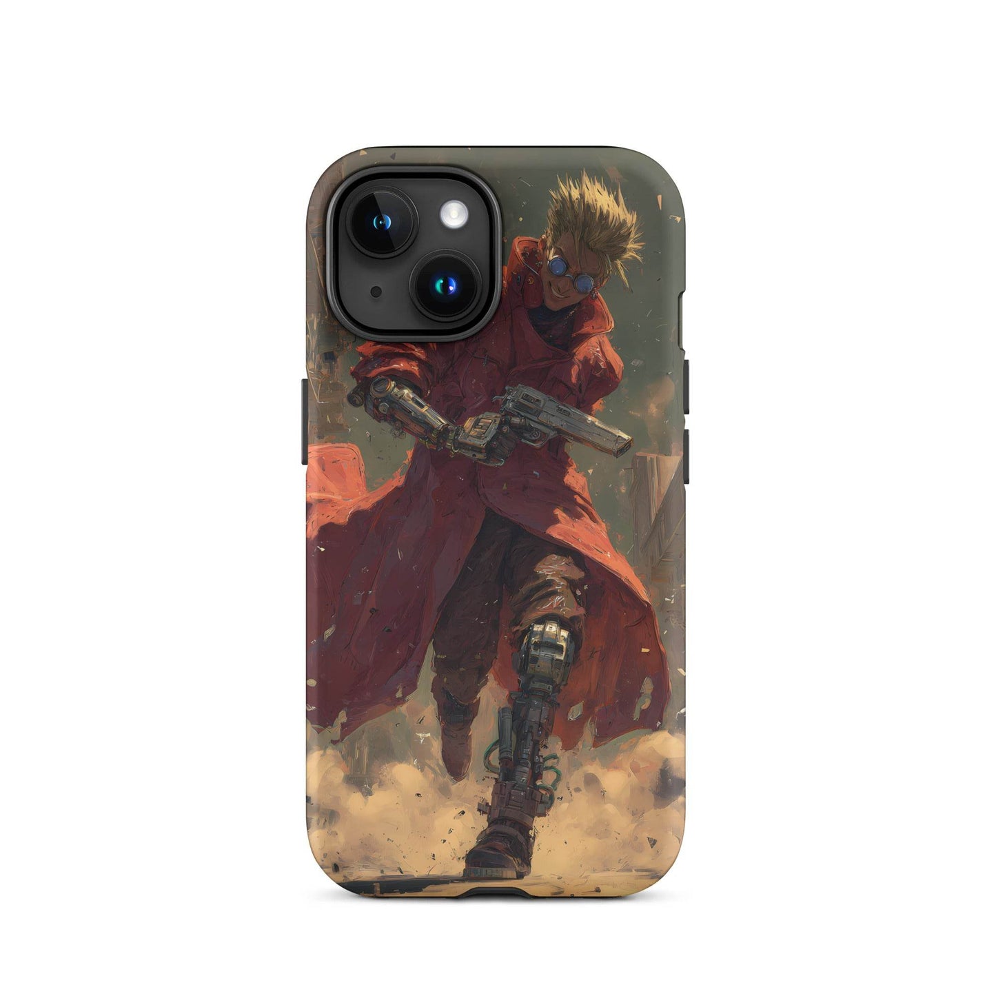 Vash the Stampede, Trigun Anime Fan Art Tough Case for iPhone® - Chromavolt