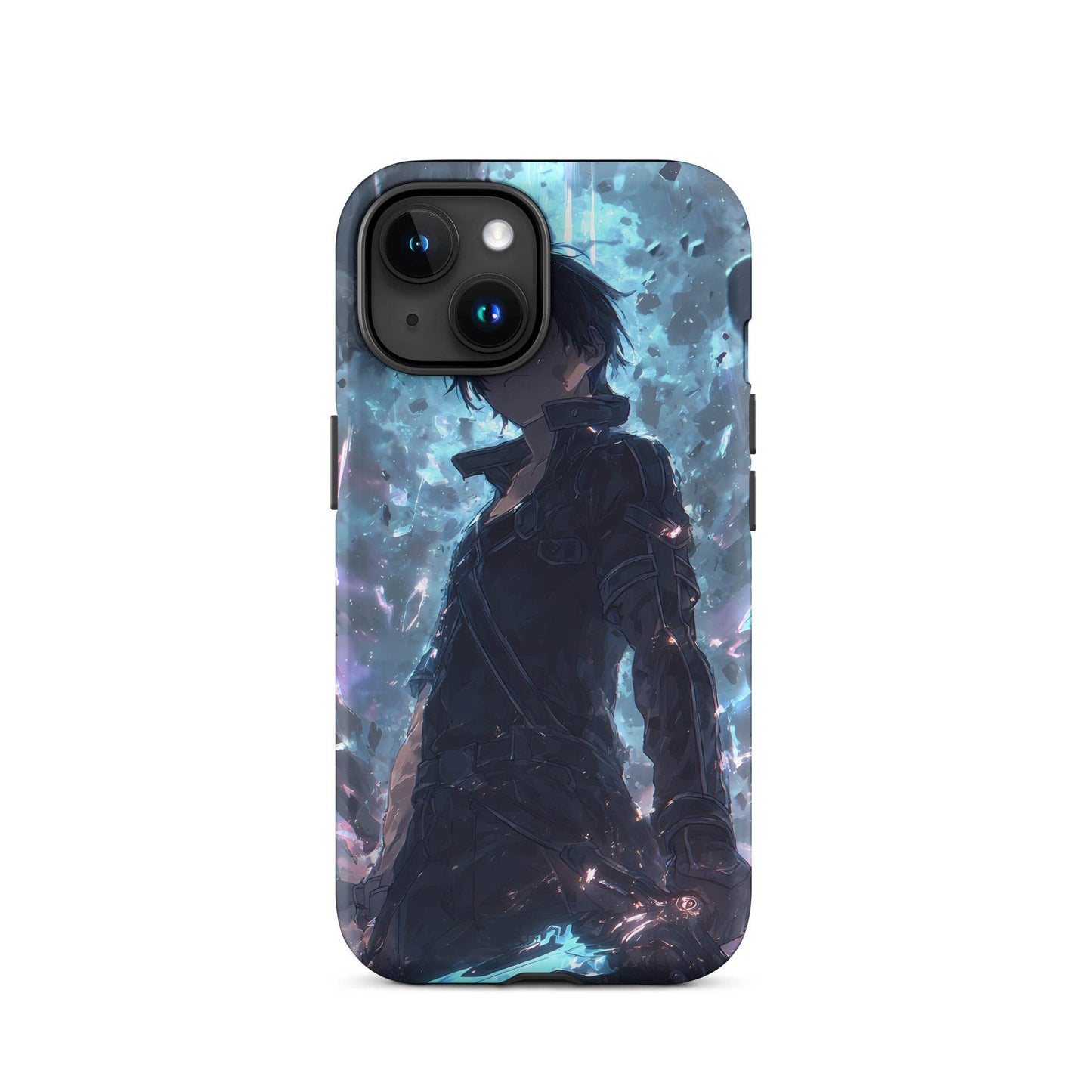 Kirito Kirigaya Sword Art Online Anime Fan Art Tough Case for iPhone® - Chromavolt