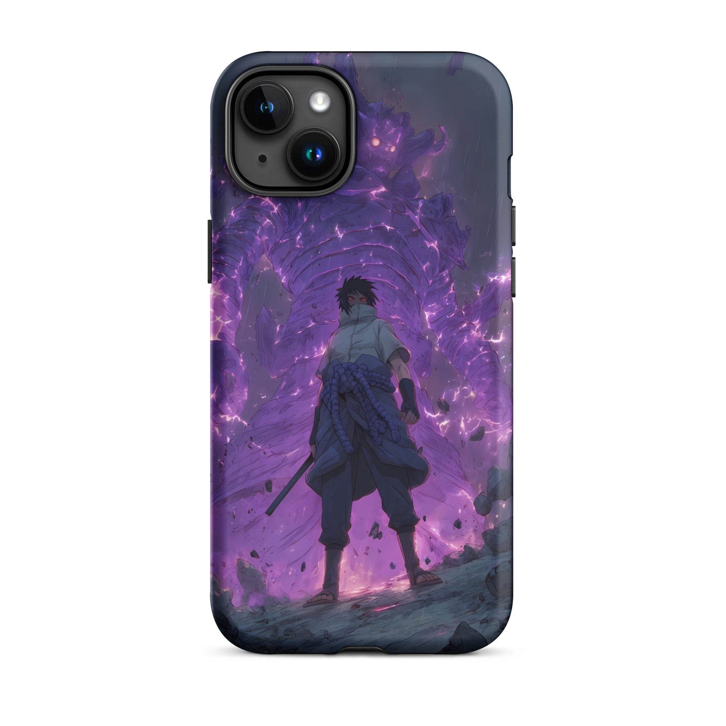 Susanoo Sasuke Uchiha, Naruto Shippuden Mangekyo Sharingan Tough Case for iPhone® - Chromavolt