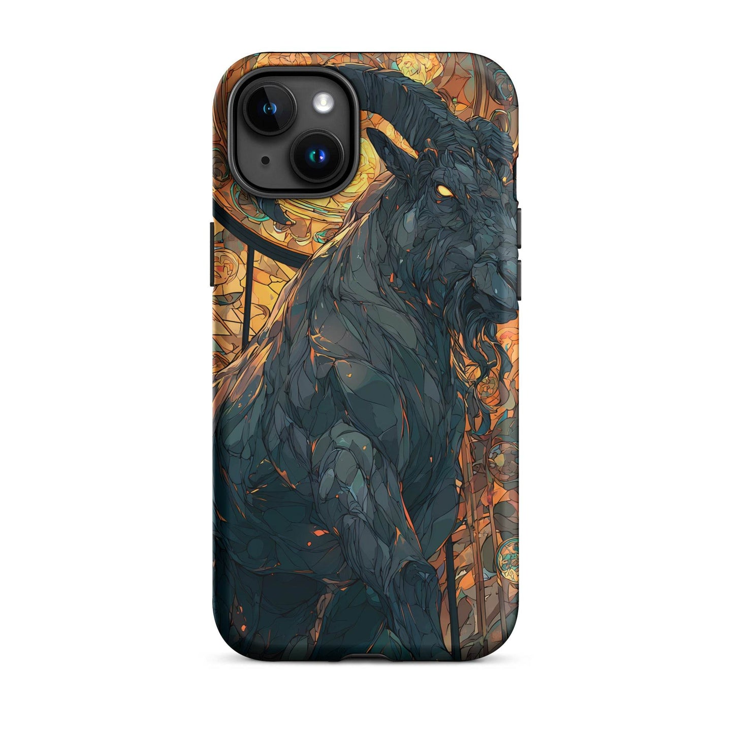 Capricorn Zodiac Sign Fan Art Tough Case for iPhone® - Chromavolt