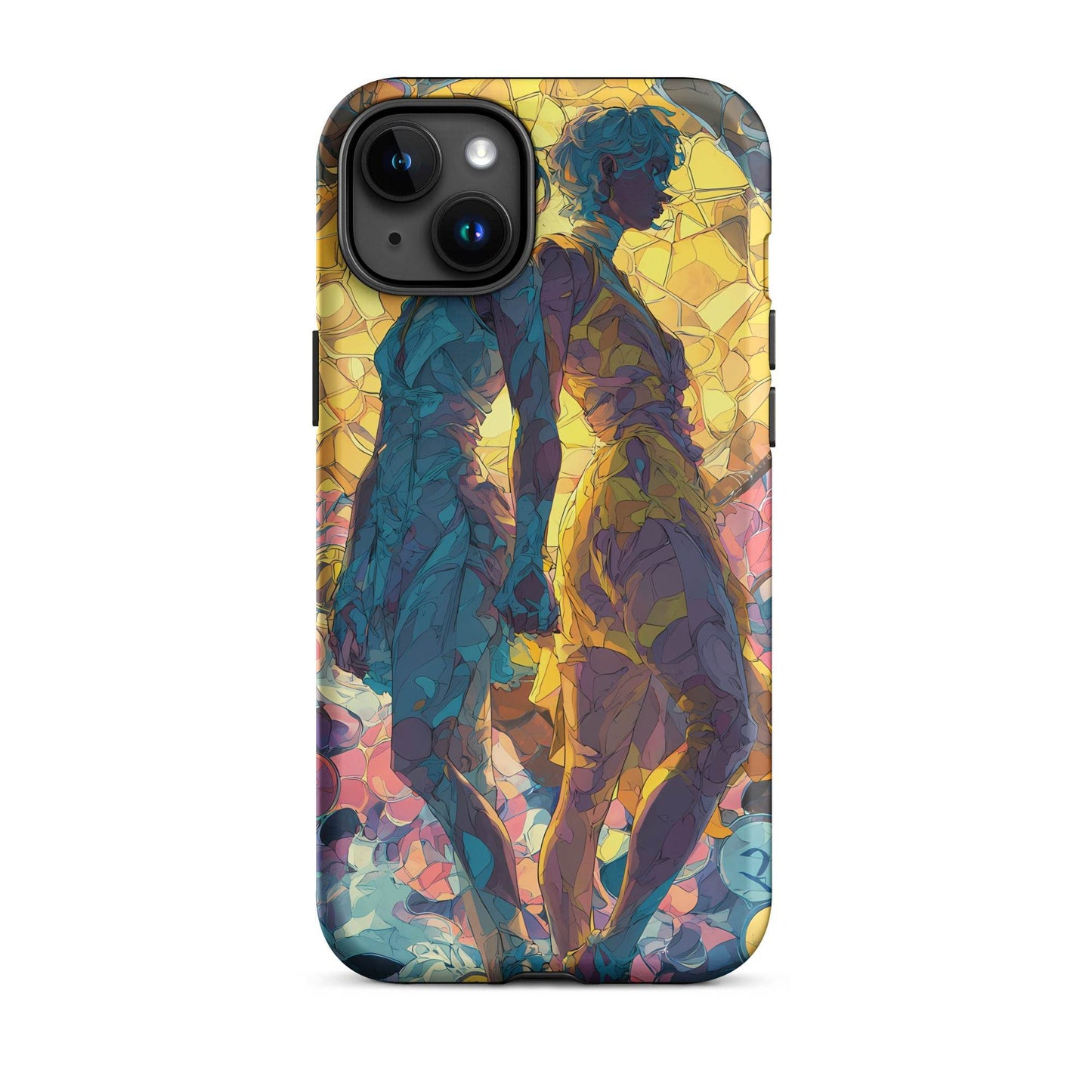 Gemini Zodiac Sign Fan Art Tough Case for iPhone® - Chromavolt