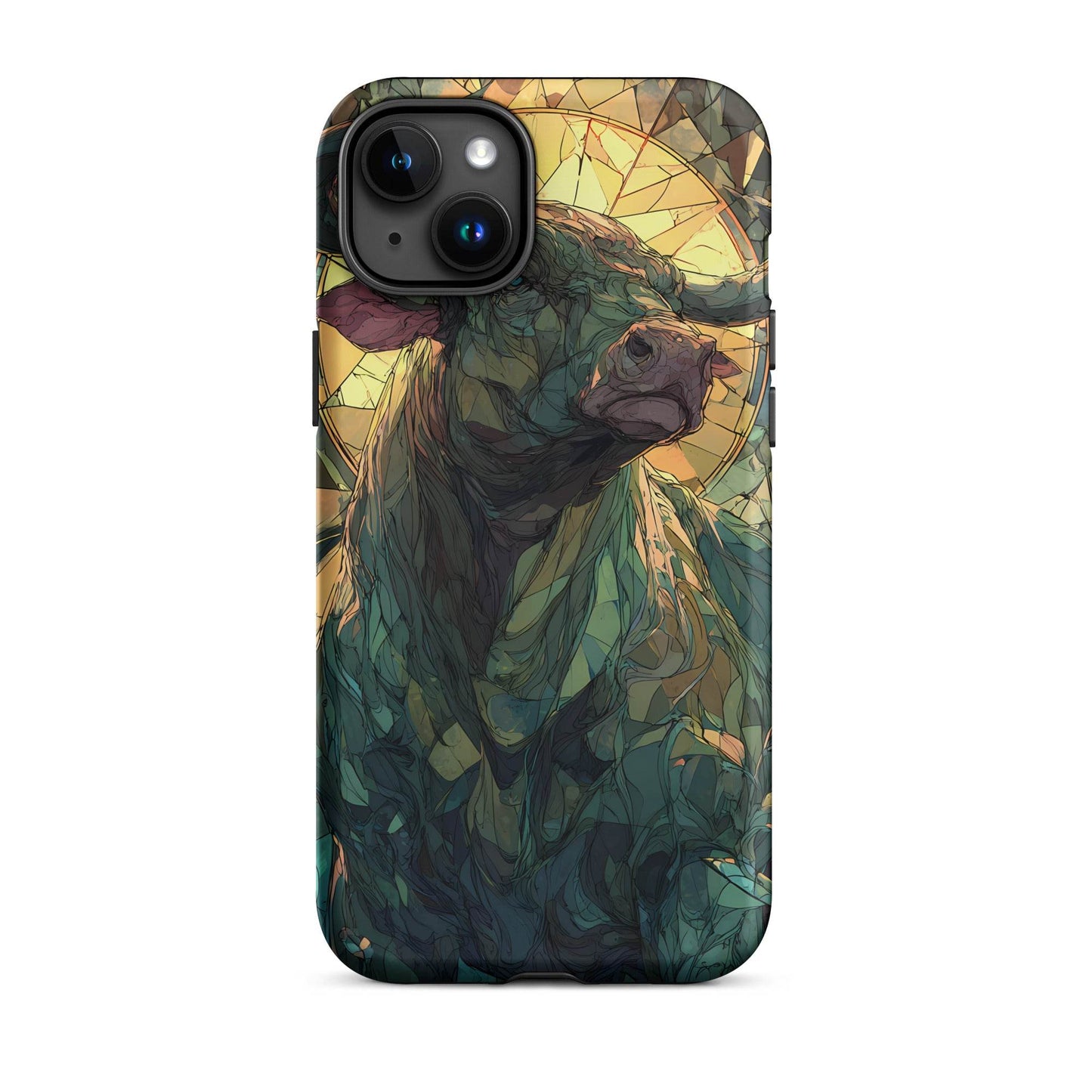 Taurus Zodiac Sign Fan Art Tough Case for iPhone® - Chromavolt