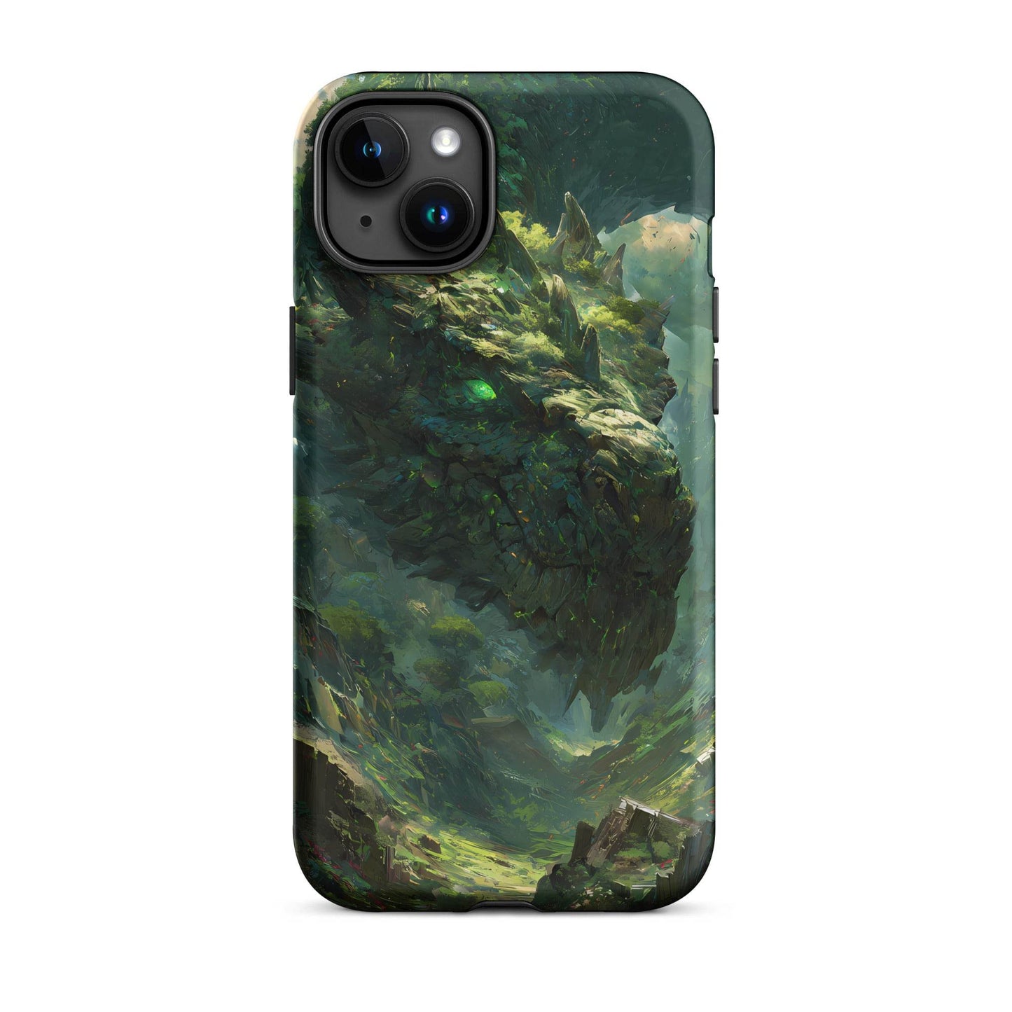 Earth Dragon: The Living Mountain Tough Case for iPhone® - Chromavolt