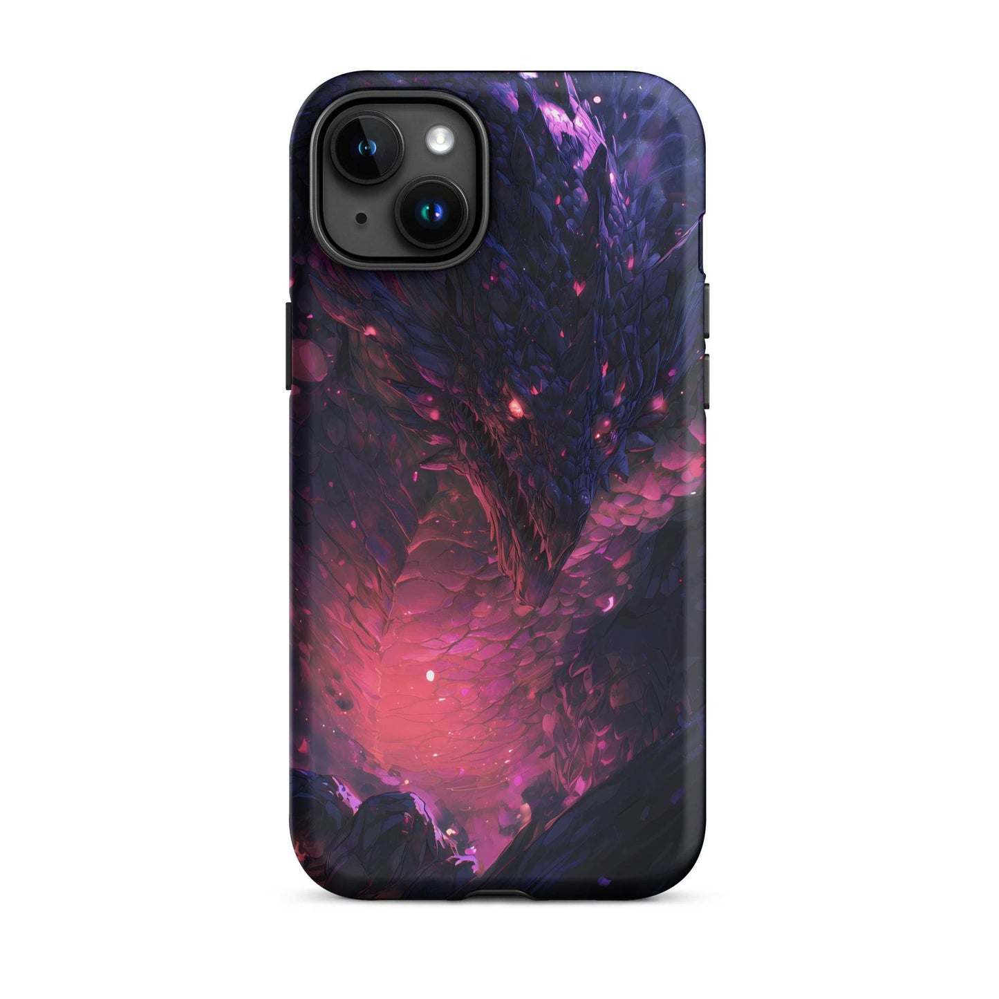 Darkness Dragon: The Void Warden Tough Case for iPhone® - Chromavolt
