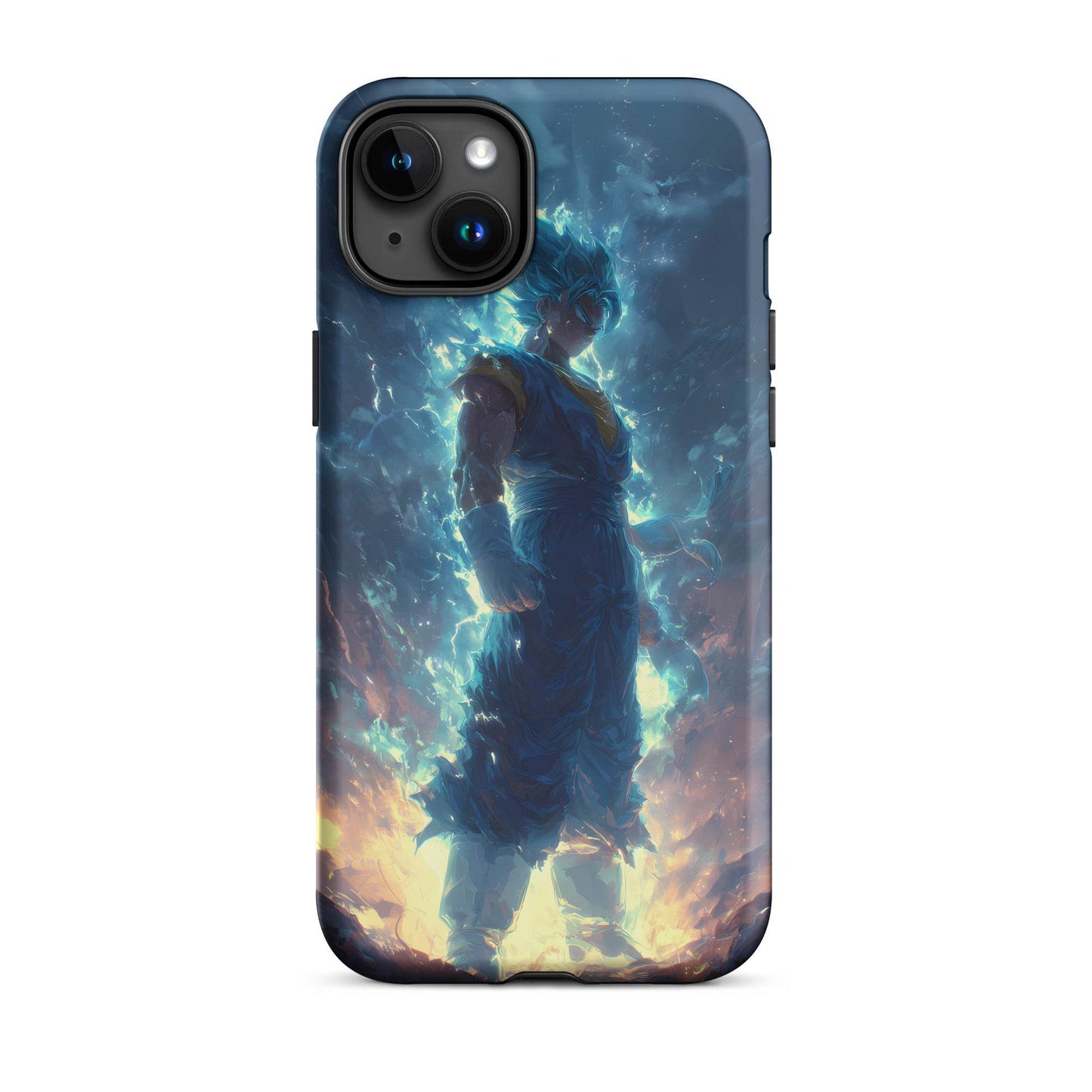 Super Saiyan Blue Vegito, Dragon Ball Super Anime Fan Art Tough Case for iPhone® - Chromavolt