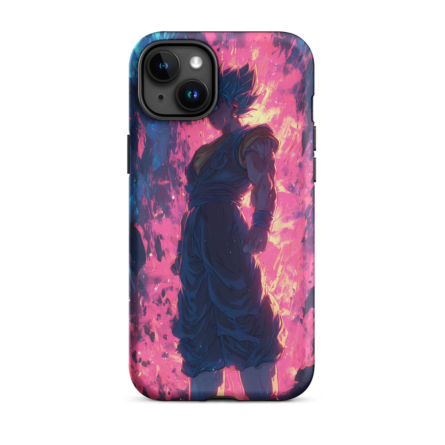 Super Saiyan Blue Vegito, Dragon Ball Super Anime Fan Art Tough Case for iPhone® - Chromavolt