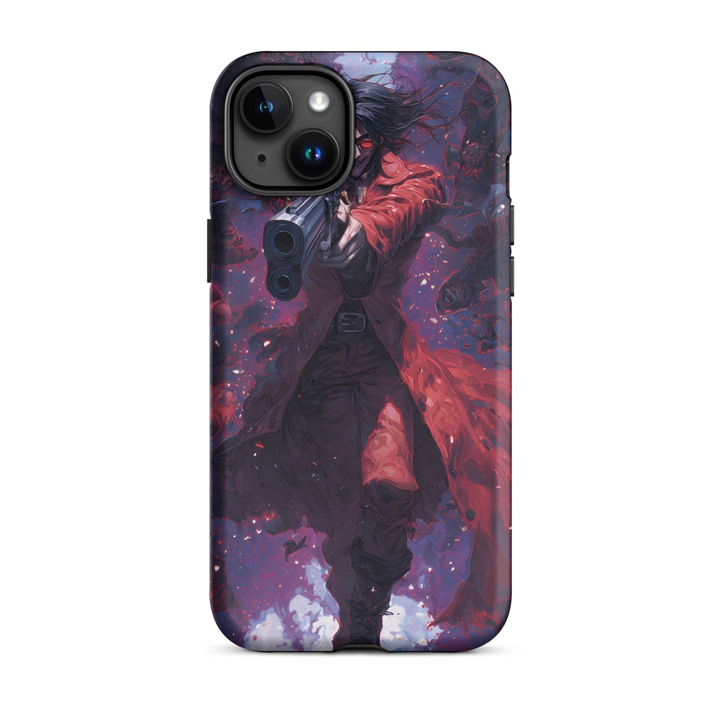 Alucard Hellsing Anime Fan Art Tough Case for iPhone® - Chromavolt