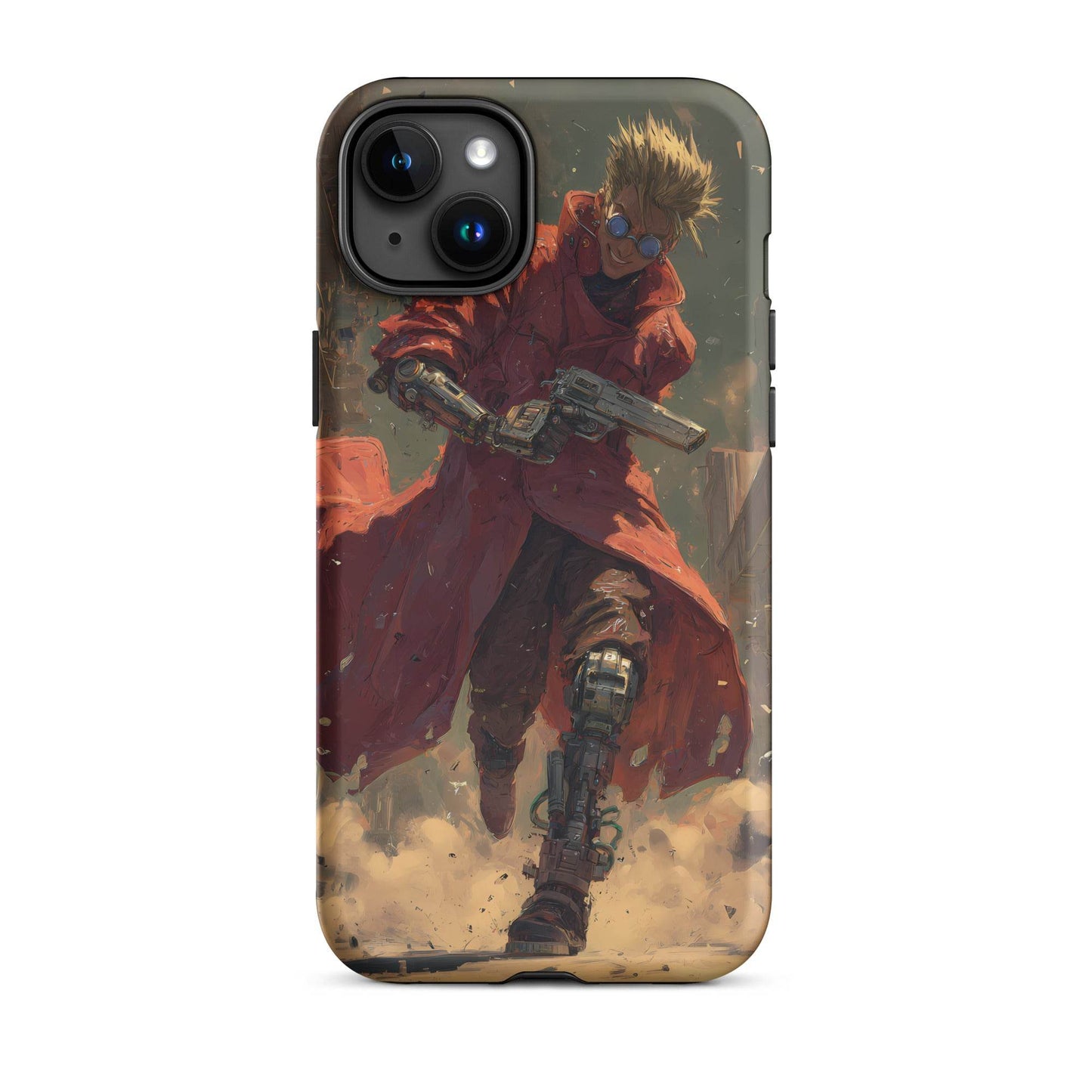 Vash the Stampede, Trigun Anime Fan Art Tough Case for iPhone® - Chromavolt