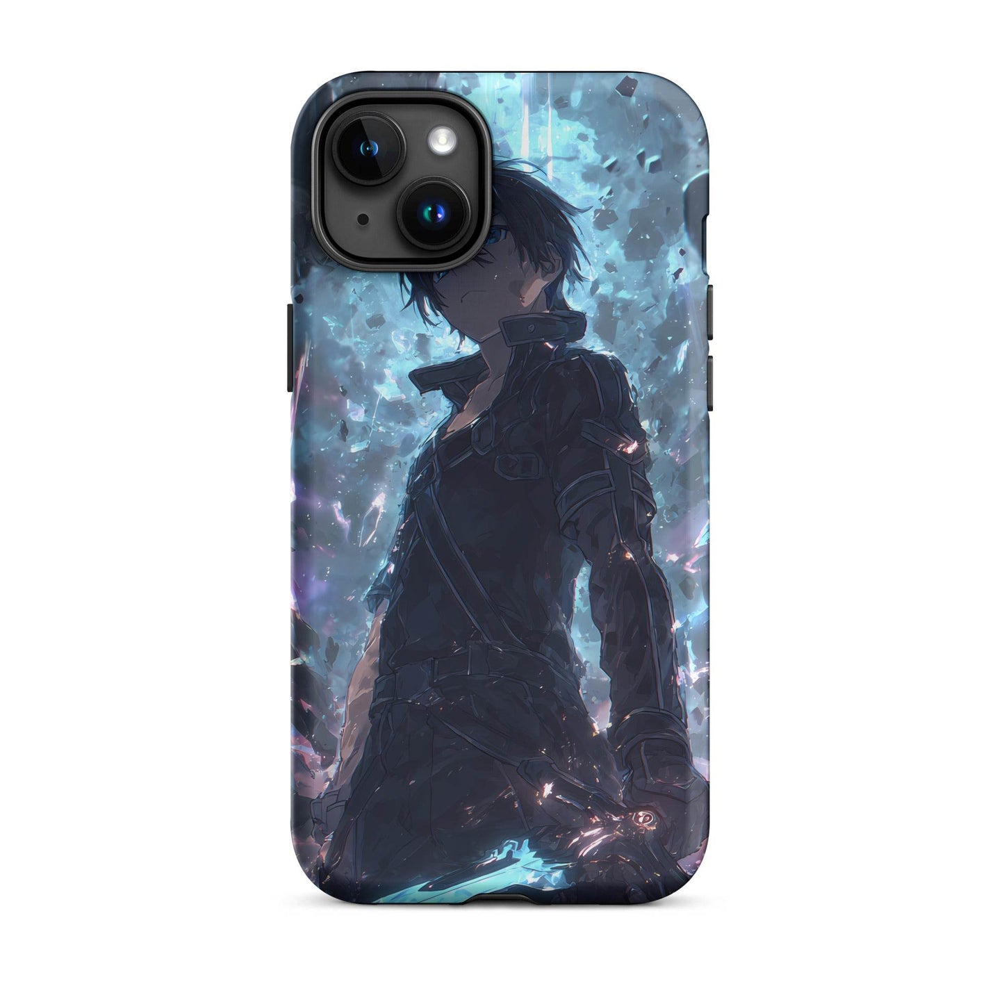 Kirito Kirigaya Sword Art Online Anime Fan Art Tough Case for iPhone® - Chromavolt