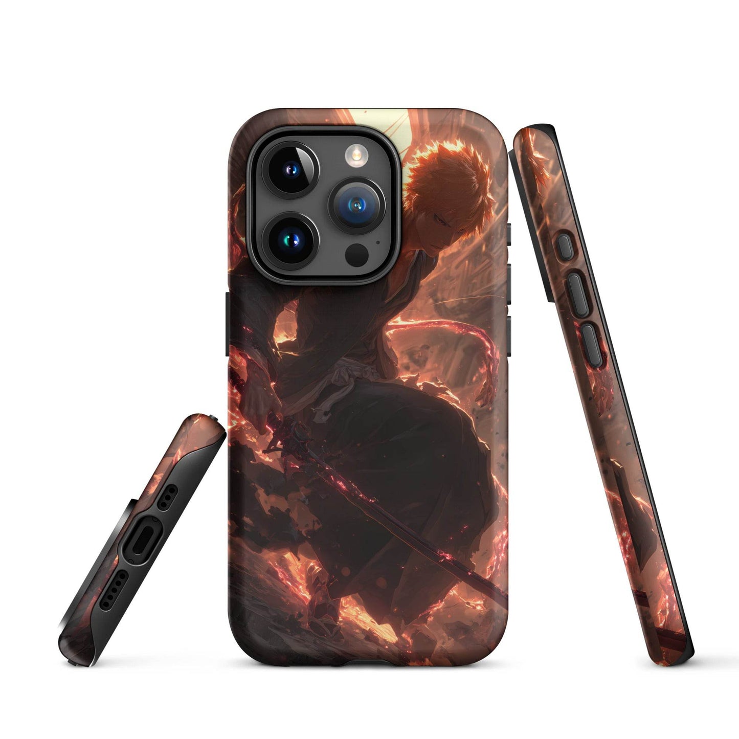 Ichigo Kurosaki, Bleach Thousand Year Anime Tough Case for iPhone® - Chromavolt