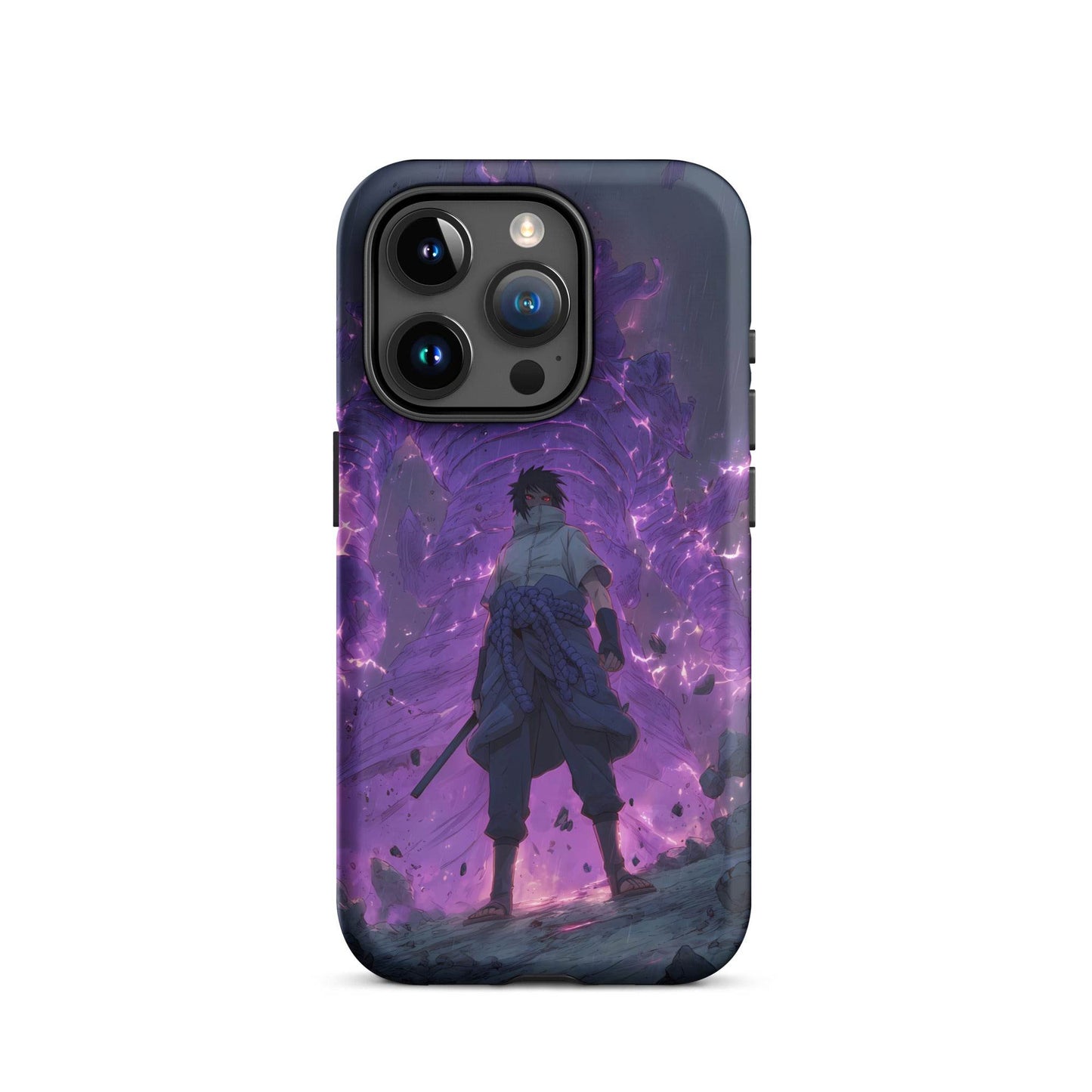 Susanoo Sasuke Uchiha, Naruto Shippuden Mangekyo Sharingan Tough Case for iPhone® - Chromavolt