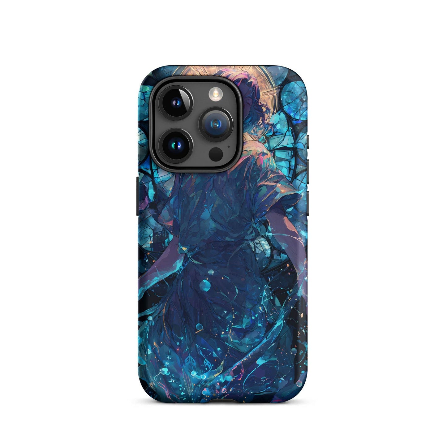 Aquarius Zodiac Sign Fan Art Tough Case for iPhone® - Chromavolt
