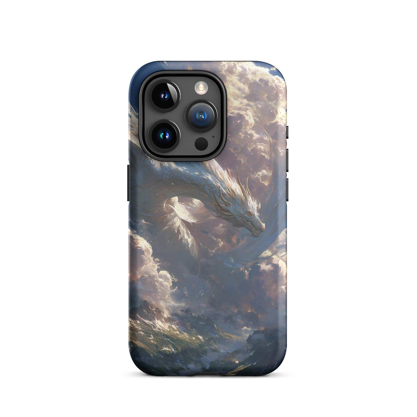 Wind Dragon: The Sky Dancer Fantasy Art Tough Case for iPhone® - Chromavolt