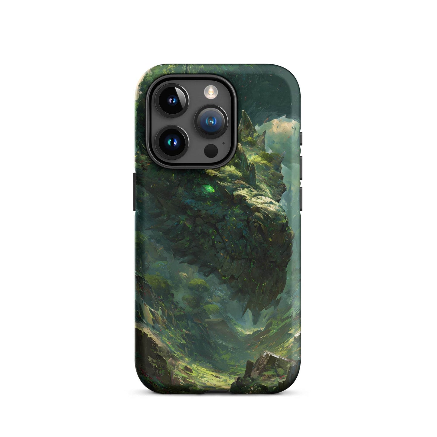 Earth Dragon: The Living Mountain Tough Case for iPhone® - Chromavolt