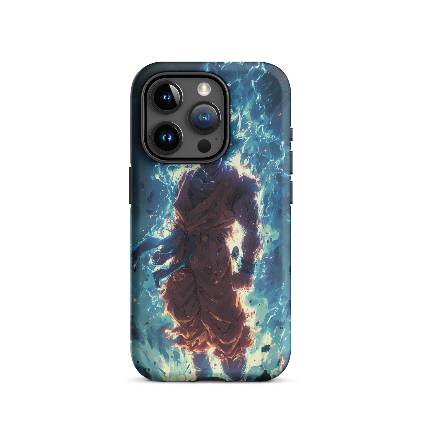 Super Saiyan Blue Goku, Dragon Ball Super Anime Fan Art Tough Case for iPhone® - Chromavolt