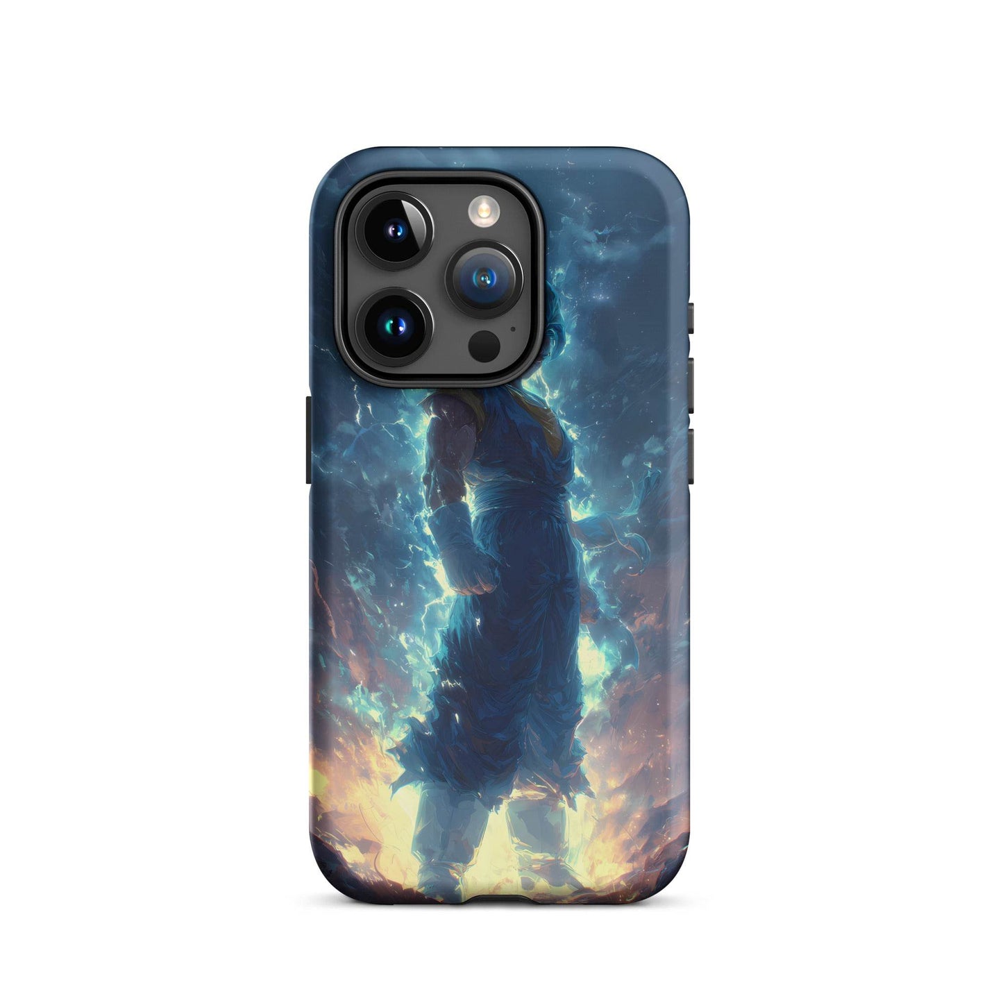 Super Saiyan Blue Vegito, Dragon Ball Super Anime Fan Art Tough Case for iPhone® - Chromavolt