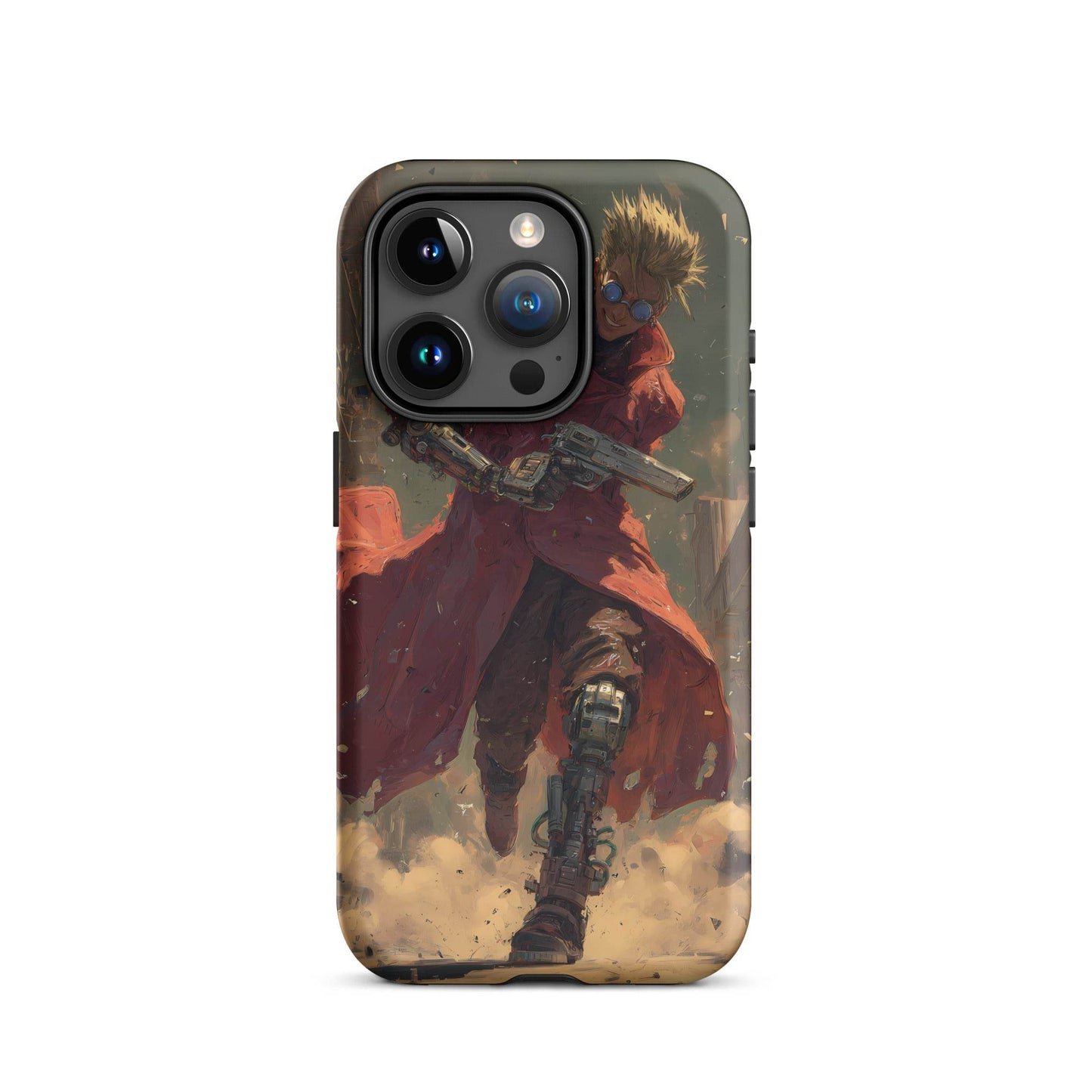 Vash the Stampede, Trigun Anime Fan Art Tough Case for iPhone® - Chromavolt