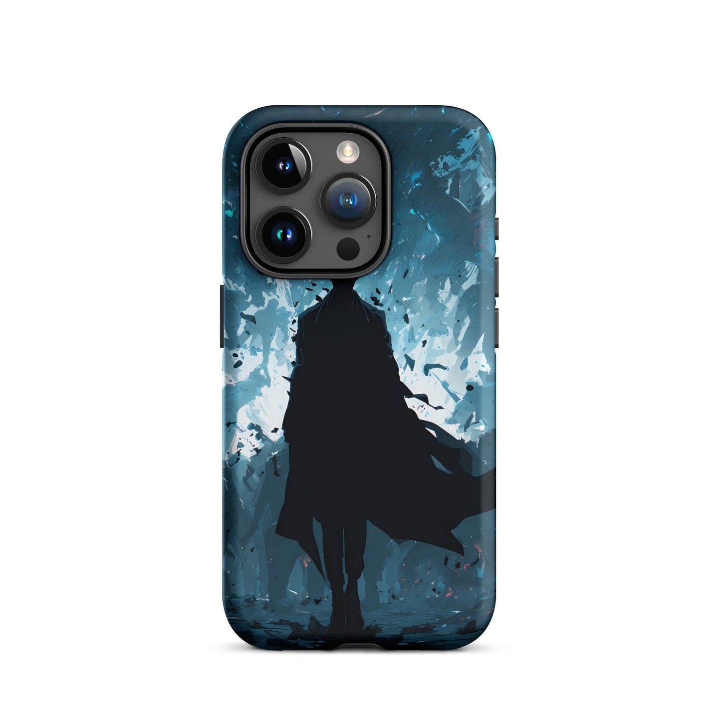 Solo Leveling Sung Jinwoo Arise Anime Fan Art Tough Case for iPhone® - Chromavolt