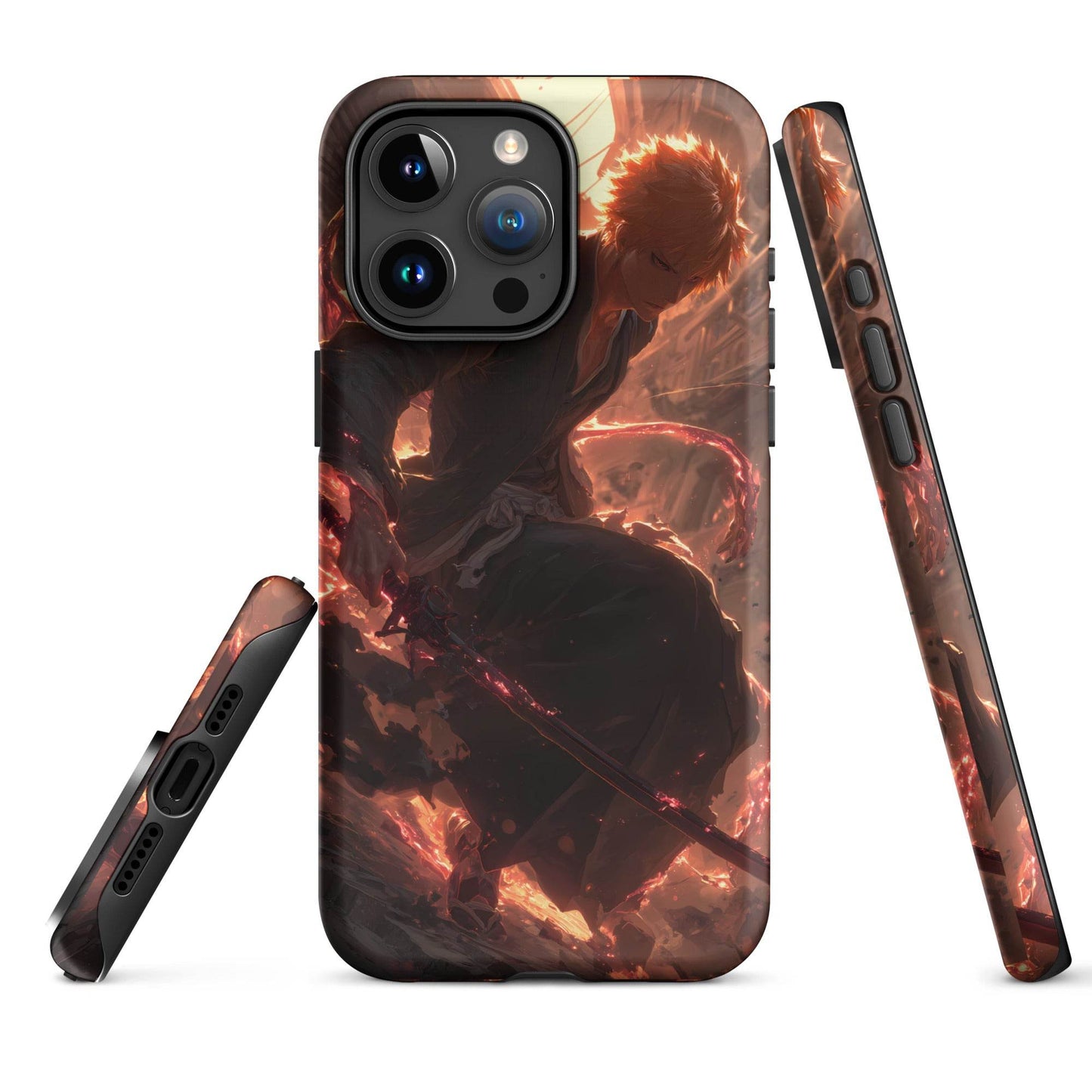 Ichigo Kurosaki, Bleach Thousand Year Anime Tough Case for iPhone® - Chromavolt
