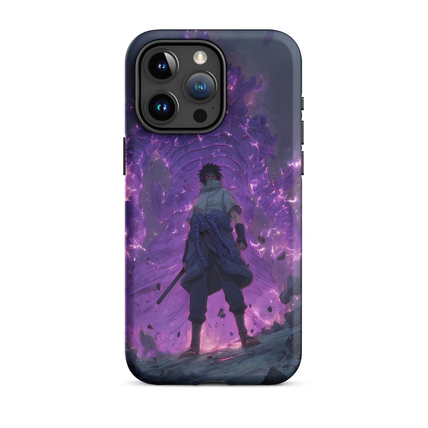 Susanoo Sasuke Uchiha, Naruto Shippuden Mangekyo Sharingan Tough Case for iPhone® - Chromavolt
