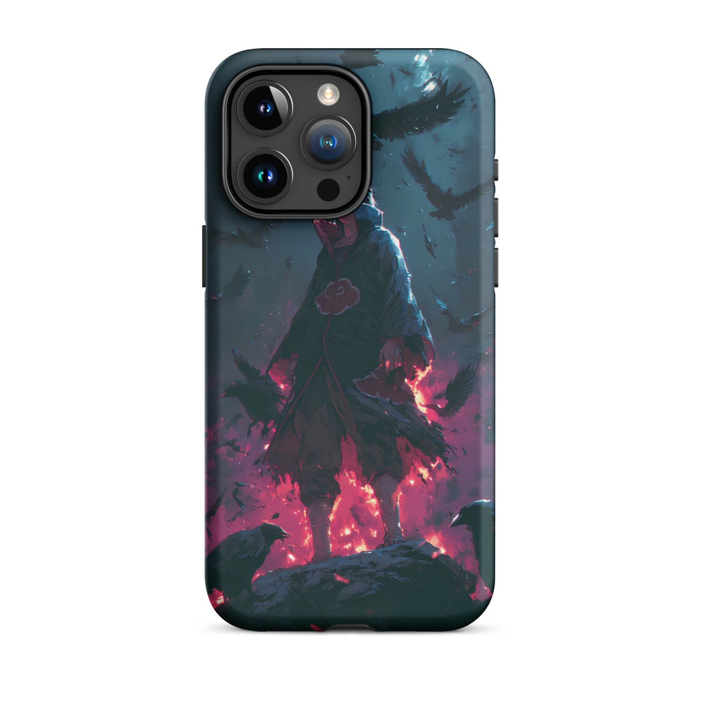 Itachi Uchiha, Naruto Shippuden Akatsuki Tsukuyomi Anime Tough Case for iPhone® - Chromavolt