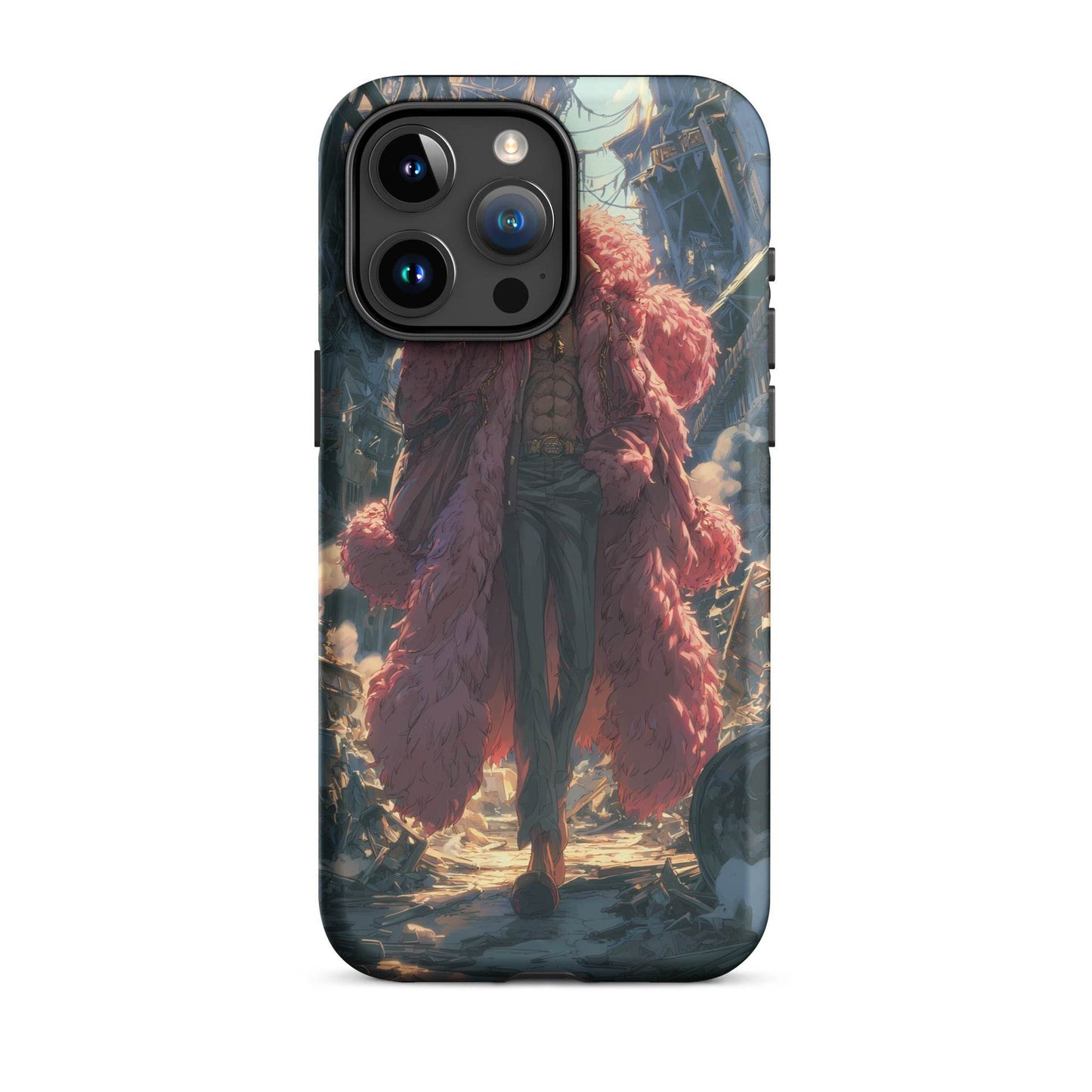 Donquixote Doflamingo King of Dressrosa, One Piece Anime Tough Case for iPhone® - Chromavolt